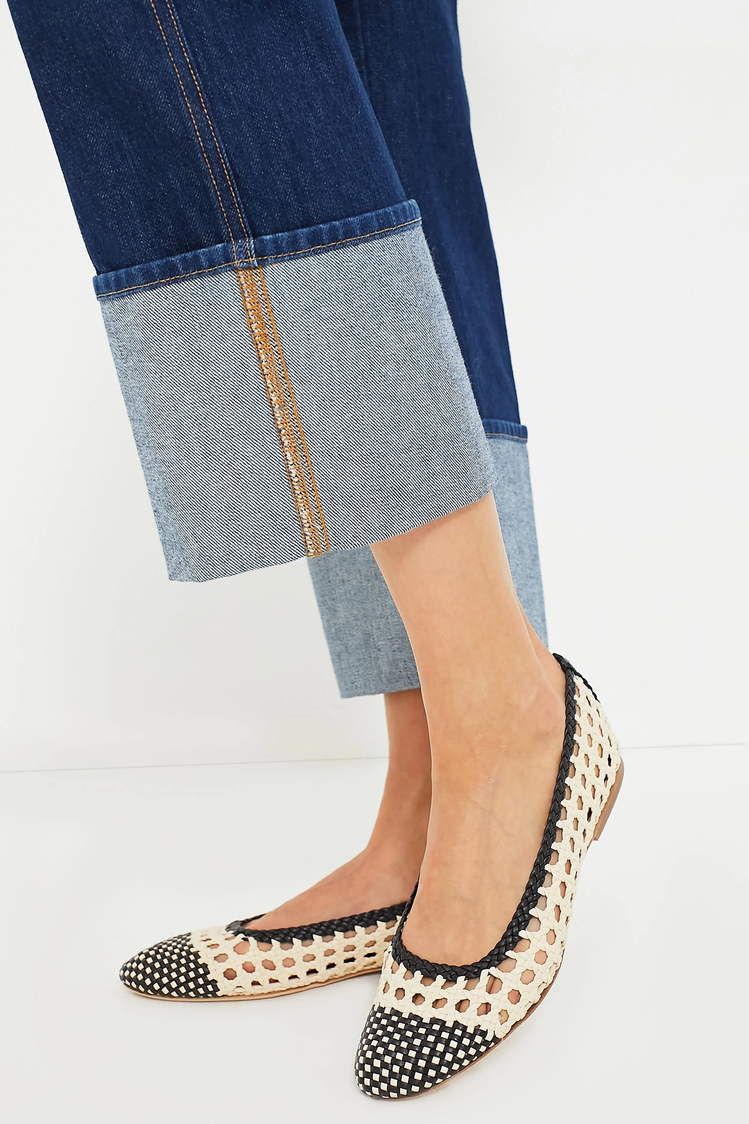 Cream and Black Nell Crochet Ballerina sold by Tuckernuck product image thumbnail 3