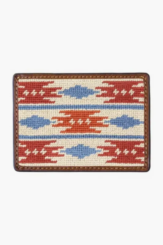 Sedona Needlepoint Credit Card Wallet sold by Tuckernuck