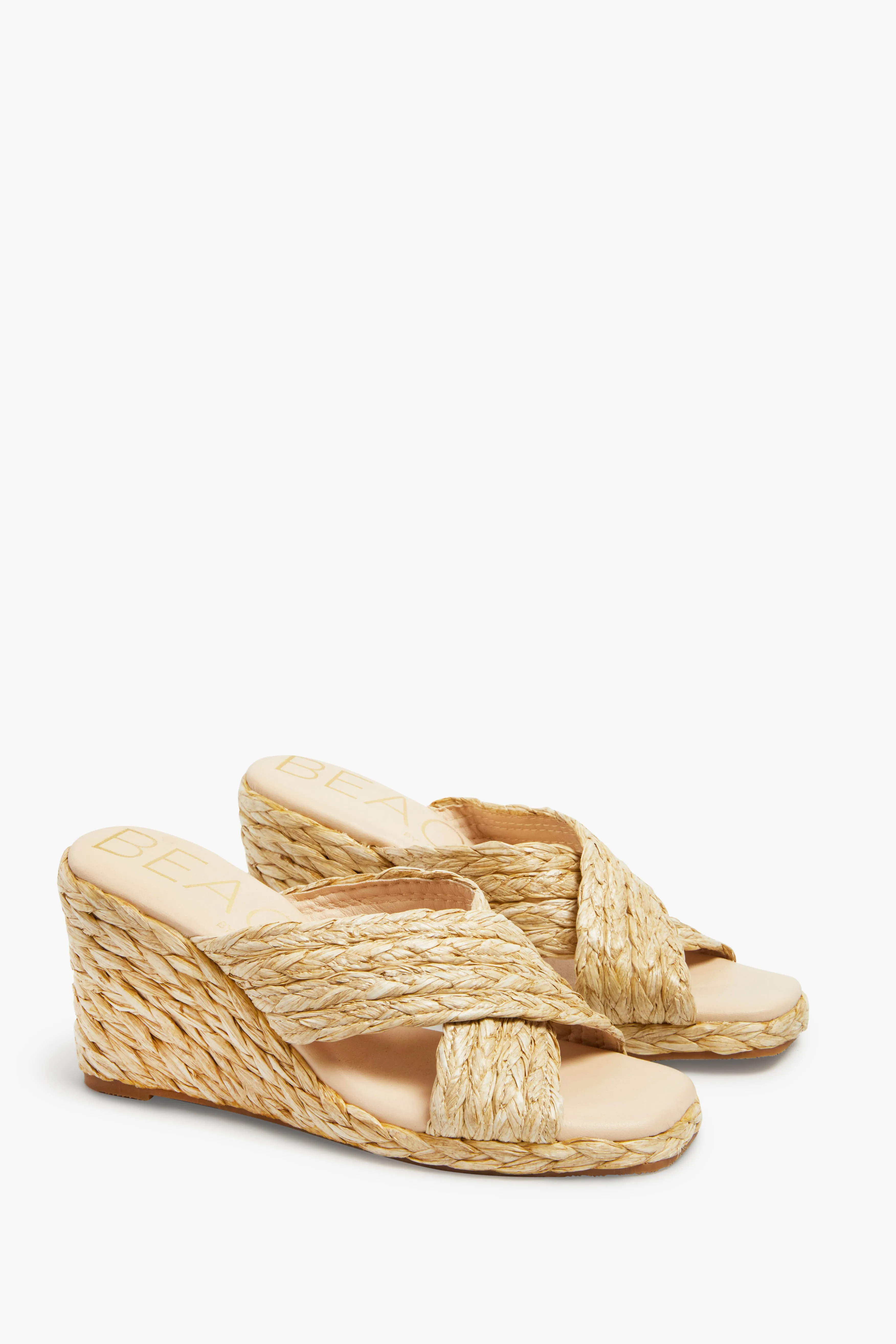 Natural Bondi Wedge Heels sold by Tuckernuck product image thumbnail 4