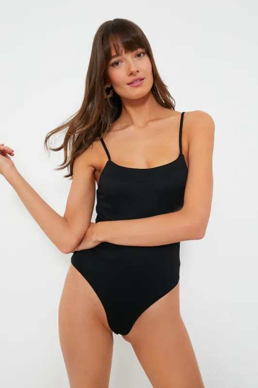 Black Gabriella One Piece sold by Tuckernuck