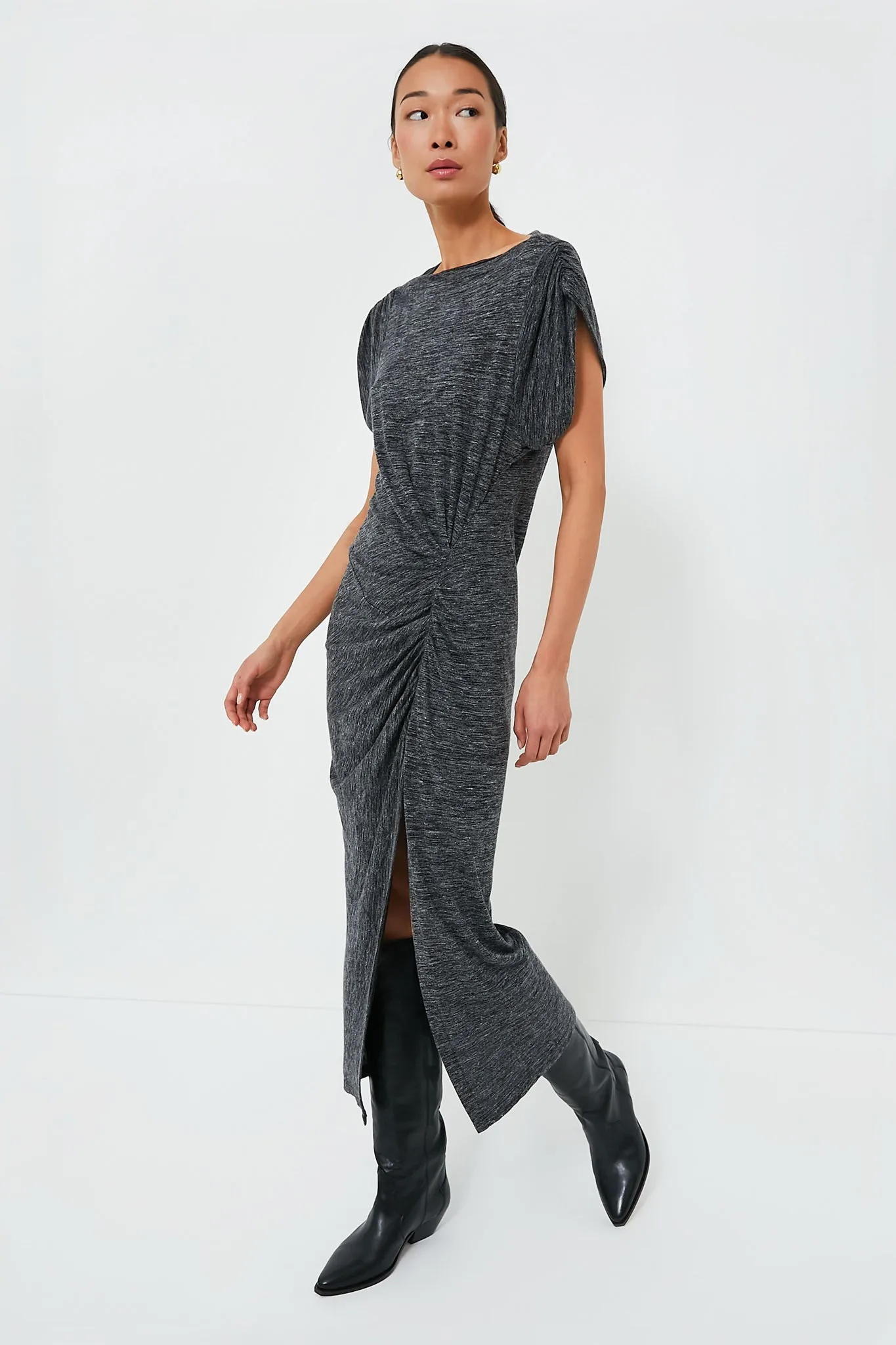 Anthracite Isabella Dress sold by Tuckernuck