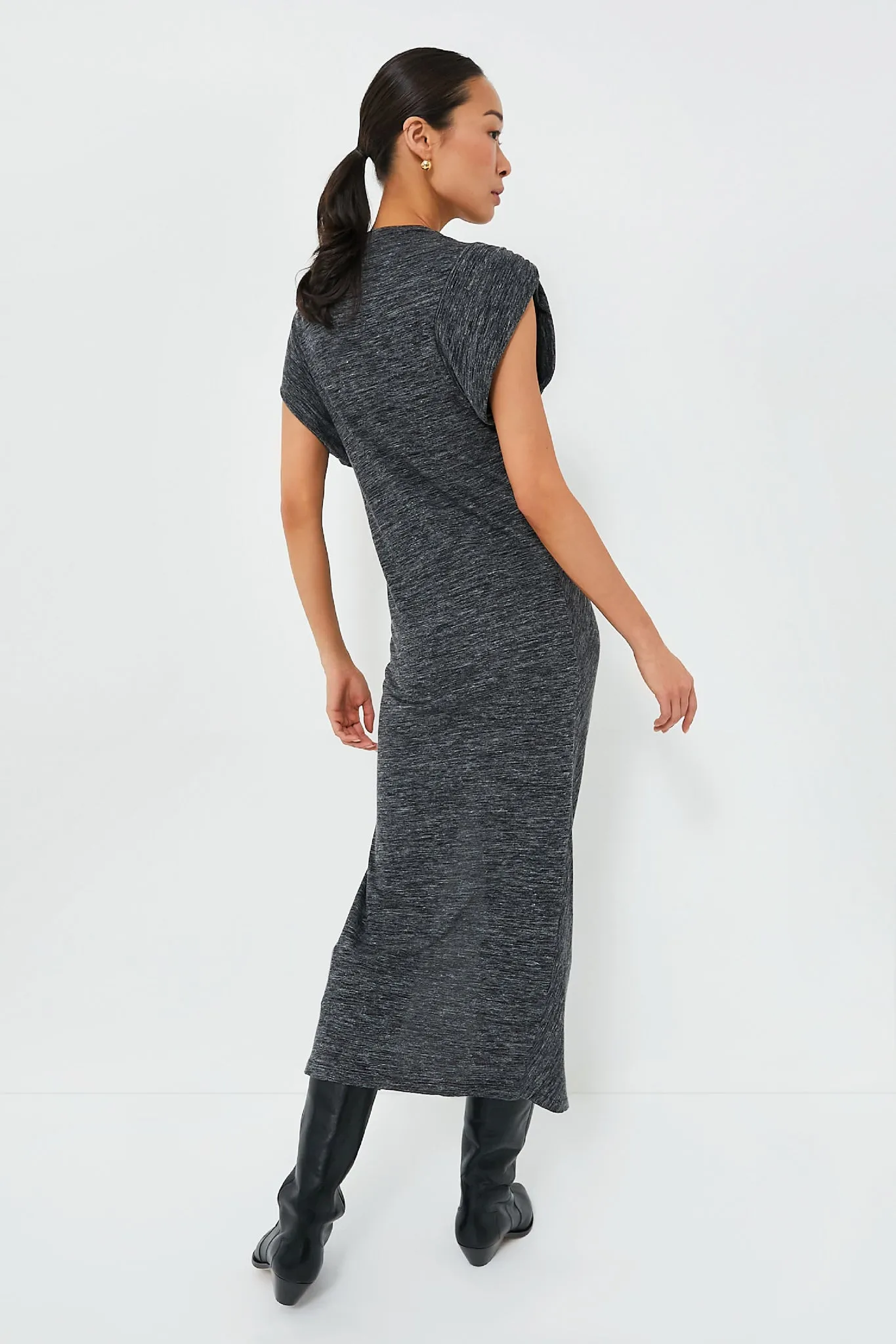 Anthracite Isabella Dress sold by Tuckernuck product image thumbnail 4
