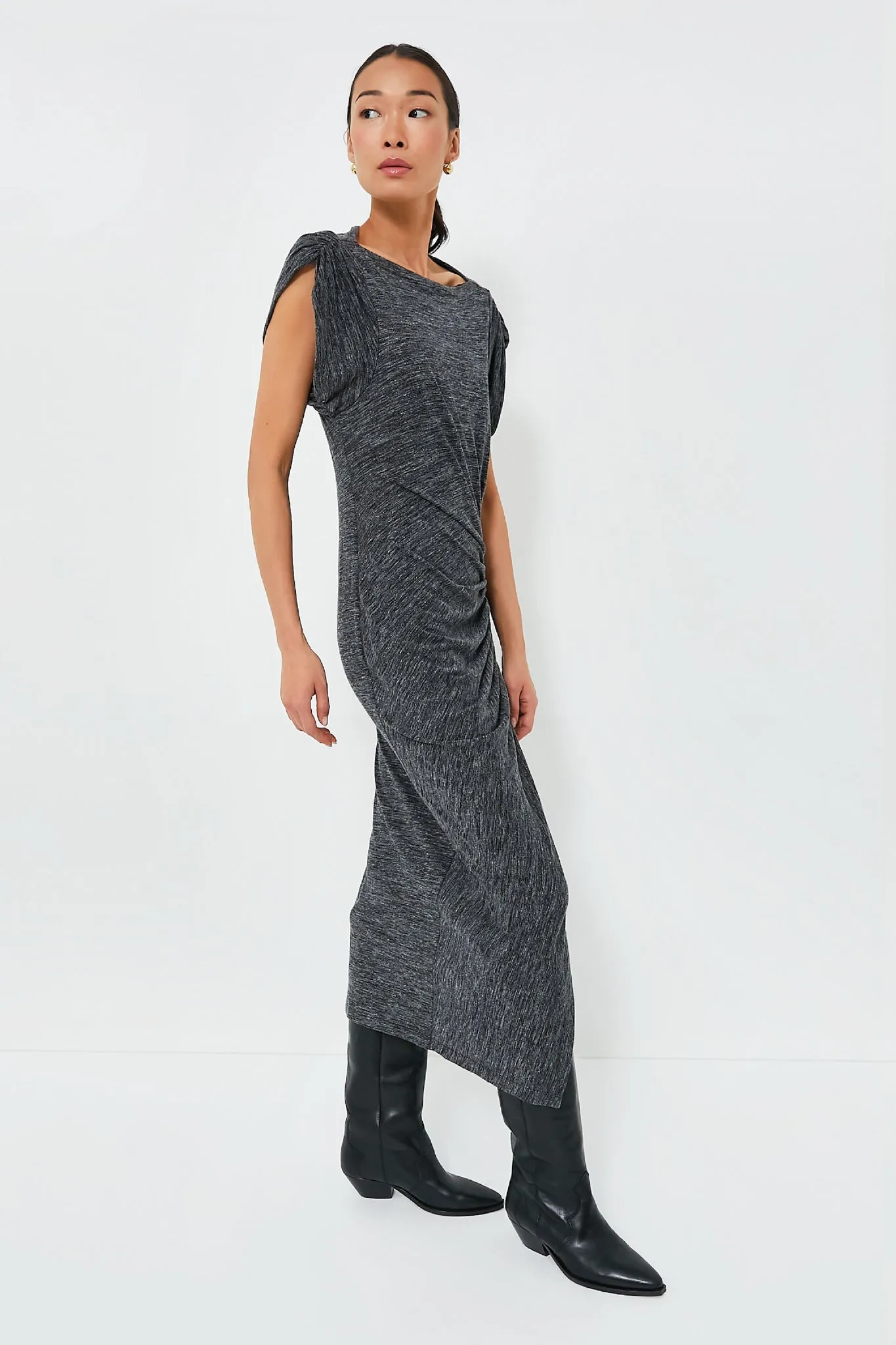 Anthracite Isabella Dress sold by Tuckernuck product image thumbnail 3