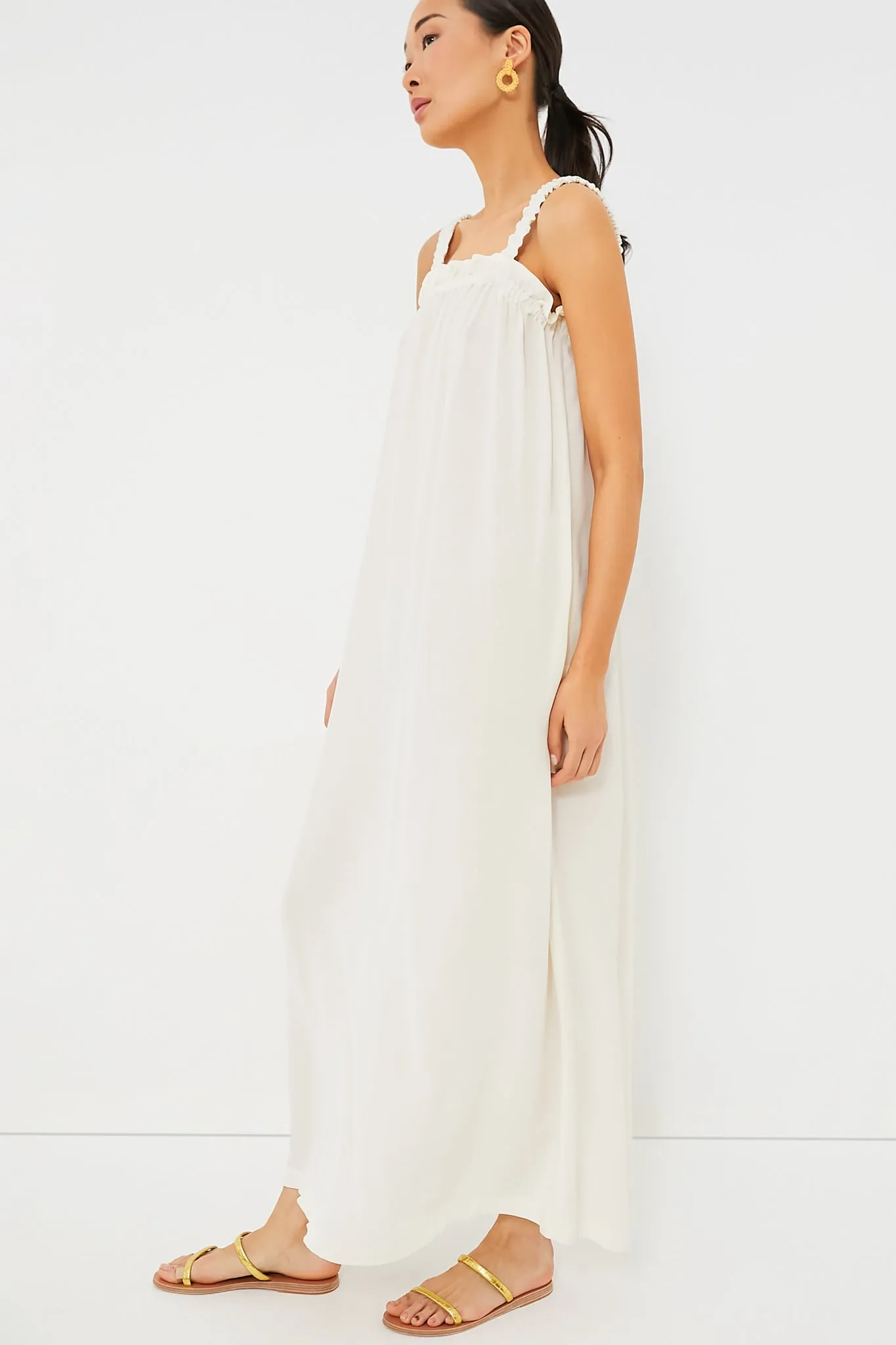 Ivory Ophelia Maxi Dress sold by Tuckernuck product image thumbnail 3