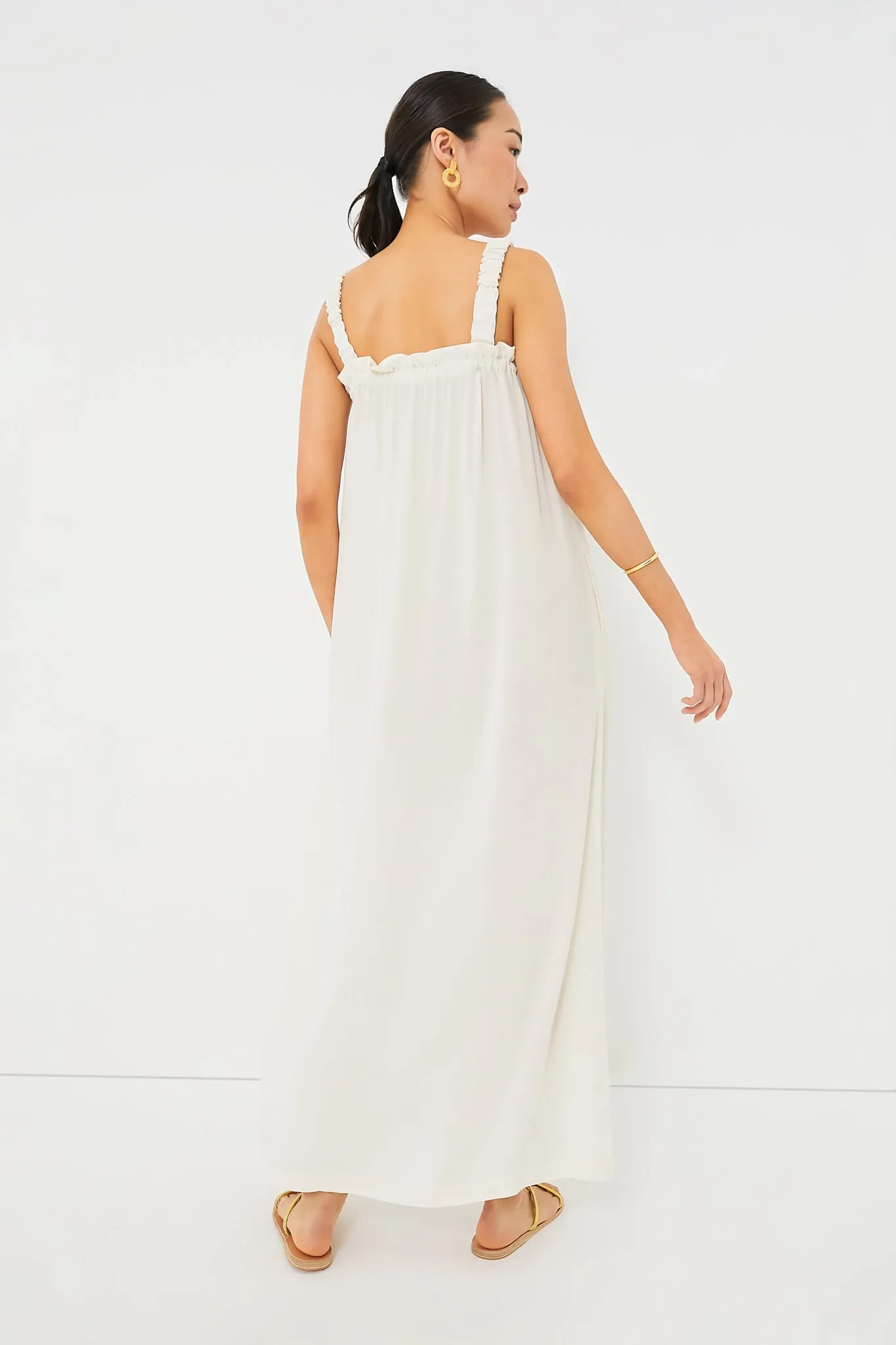 Ivory Ophelia Maxi Dress sold by Tuckernuck product image thumbnail 4