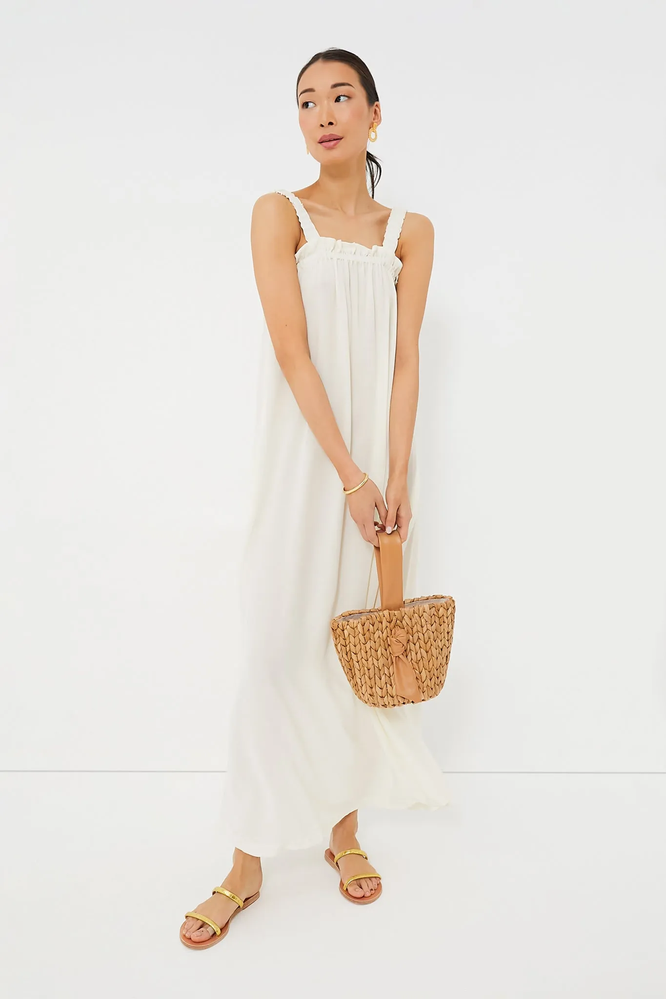 Ivory Ophelia Maxi Dress sold by Tuckernuck product image thumbnail 2