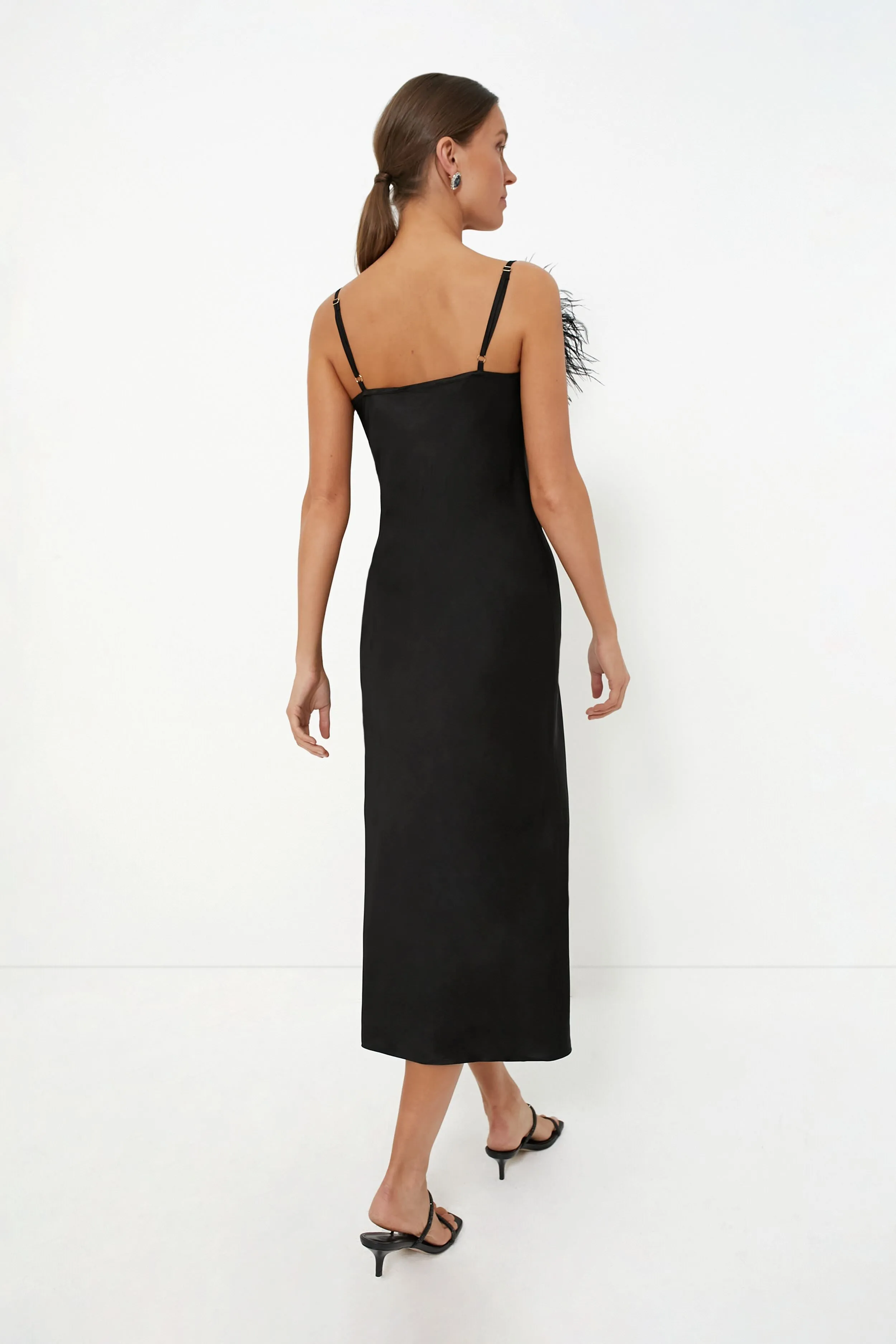 Black Boheme Slip Dress sold by Tuckernuck product image thumbnail 4