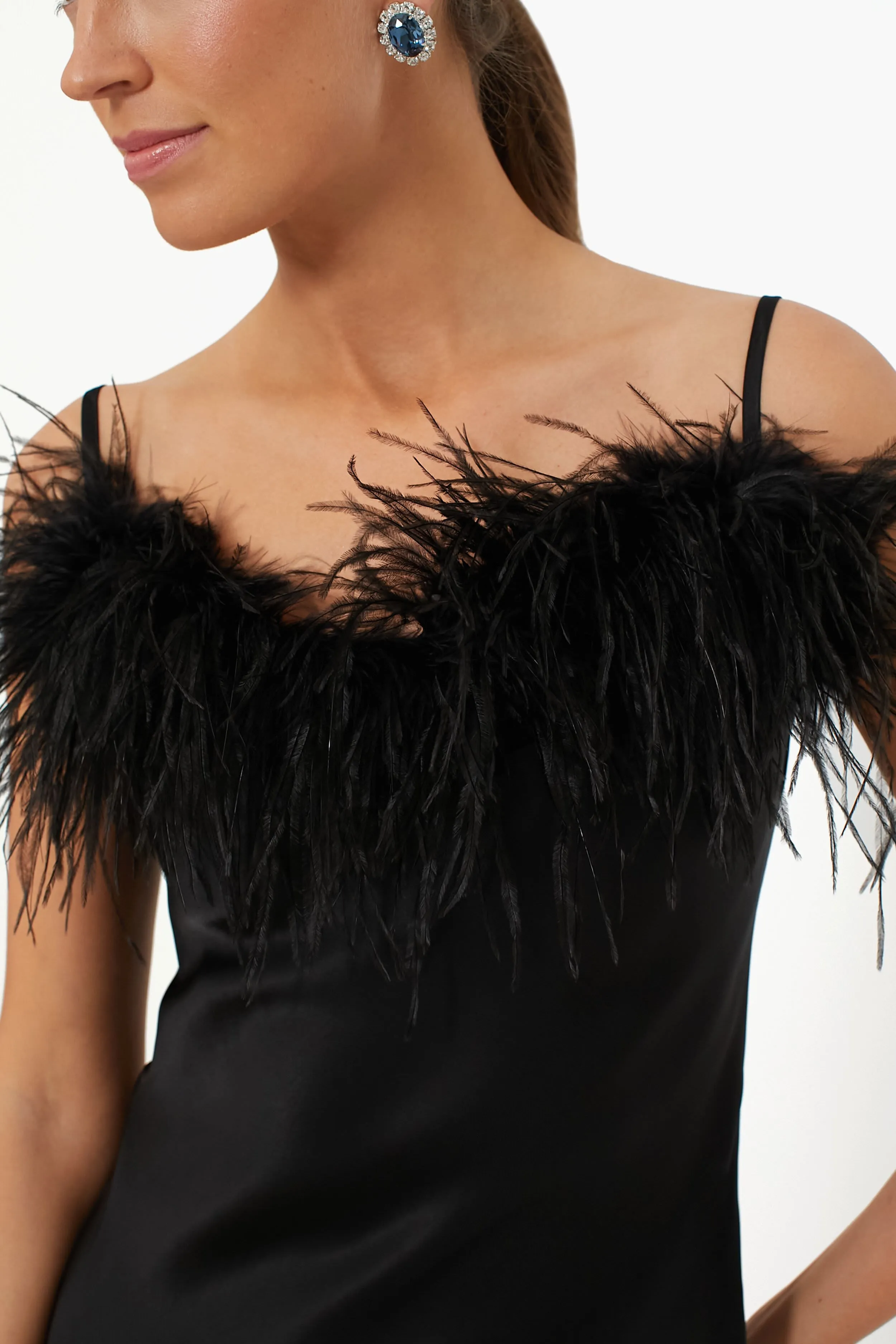 Black Boheme Slip Dress sold by Tuckernuck product image thumbnail 5