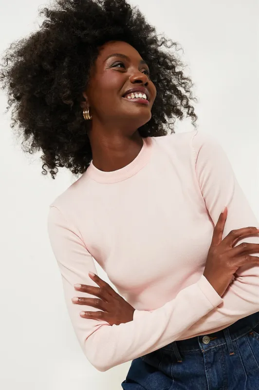 Pink Salt Knit Vanessa Top sold by Tuckernuck