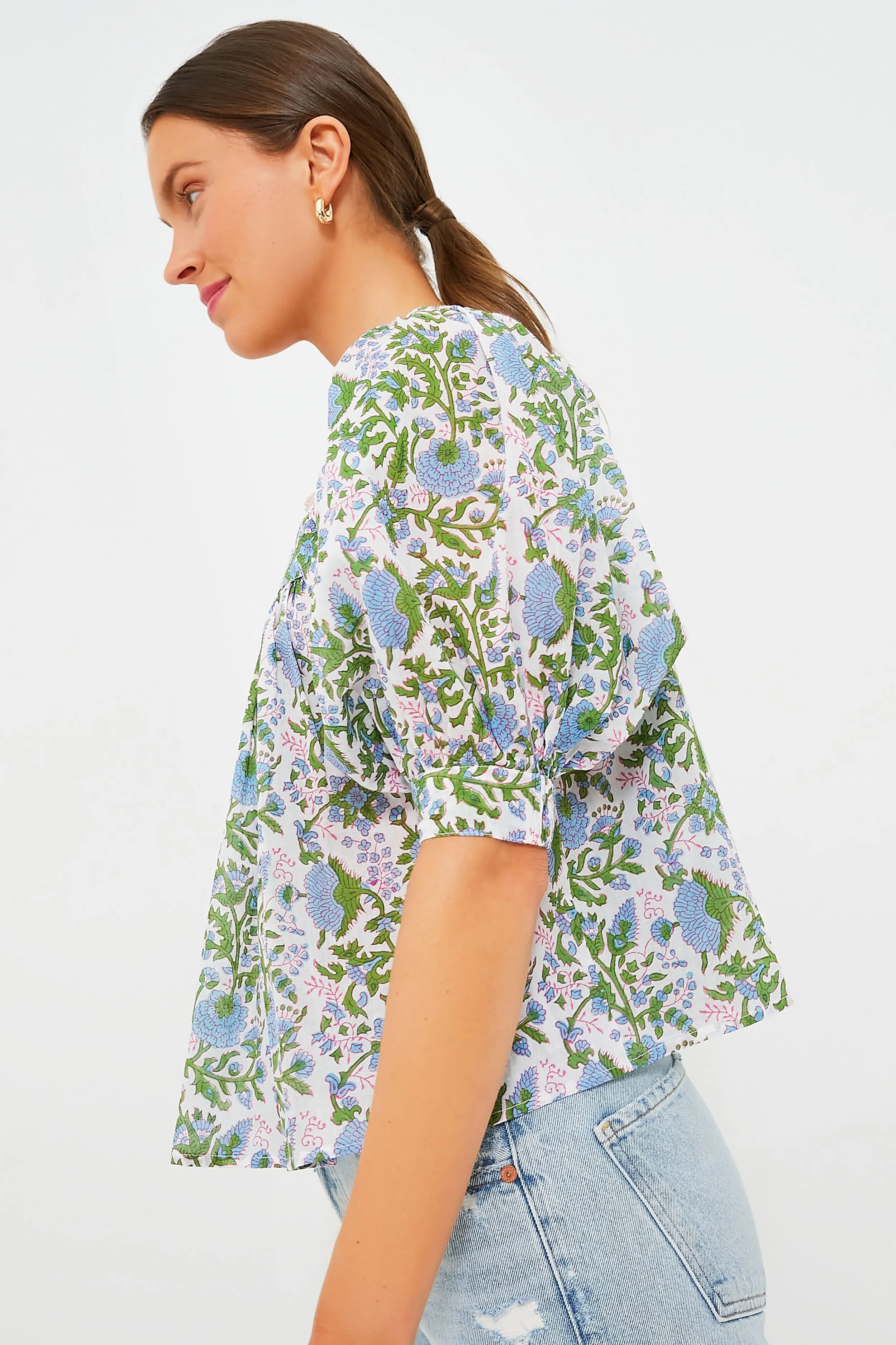 Cornflower Blue Viti Top sold by Tuckernuck product image thumbnail 3