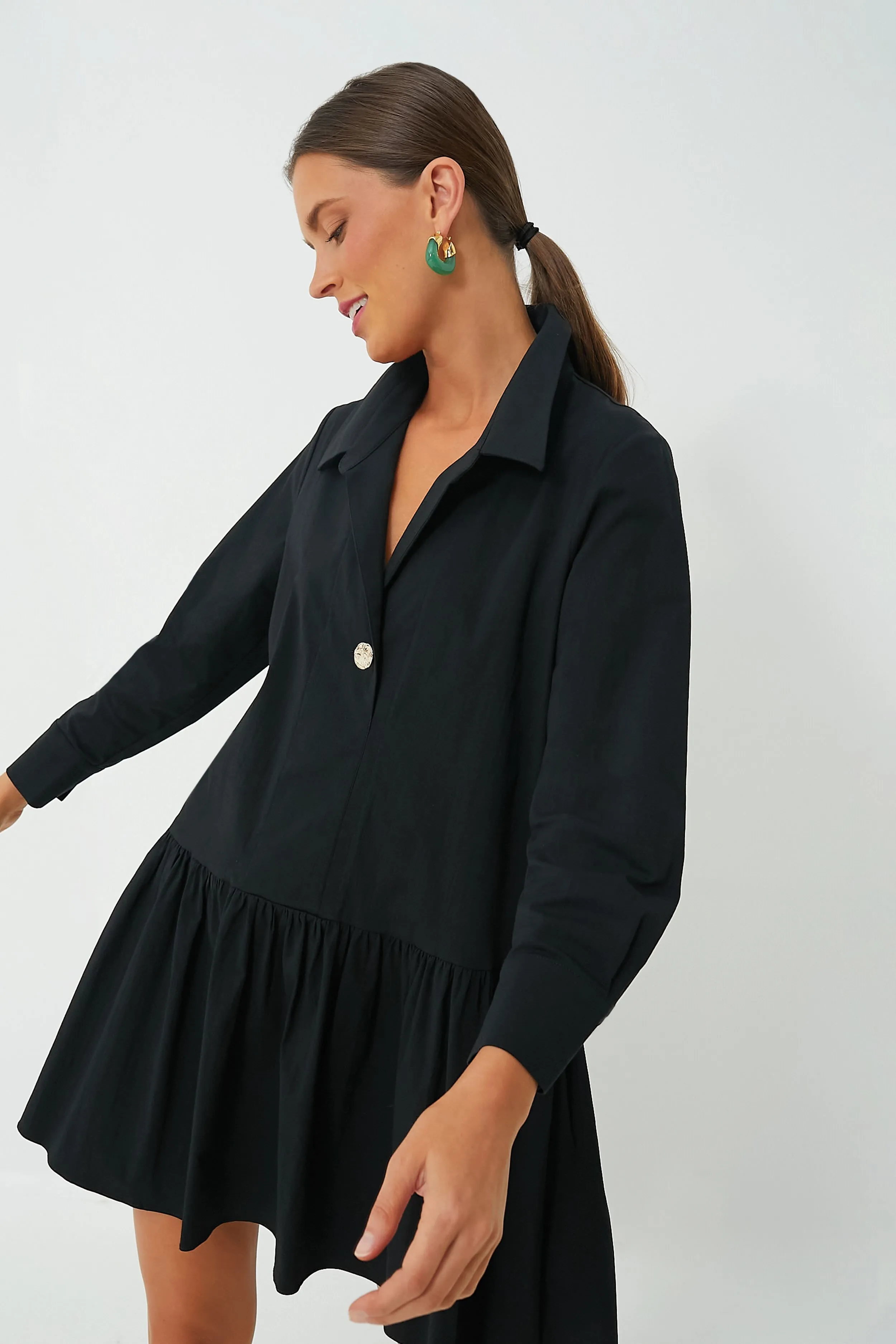 Black Cleia Dress sold by Tuckernuck