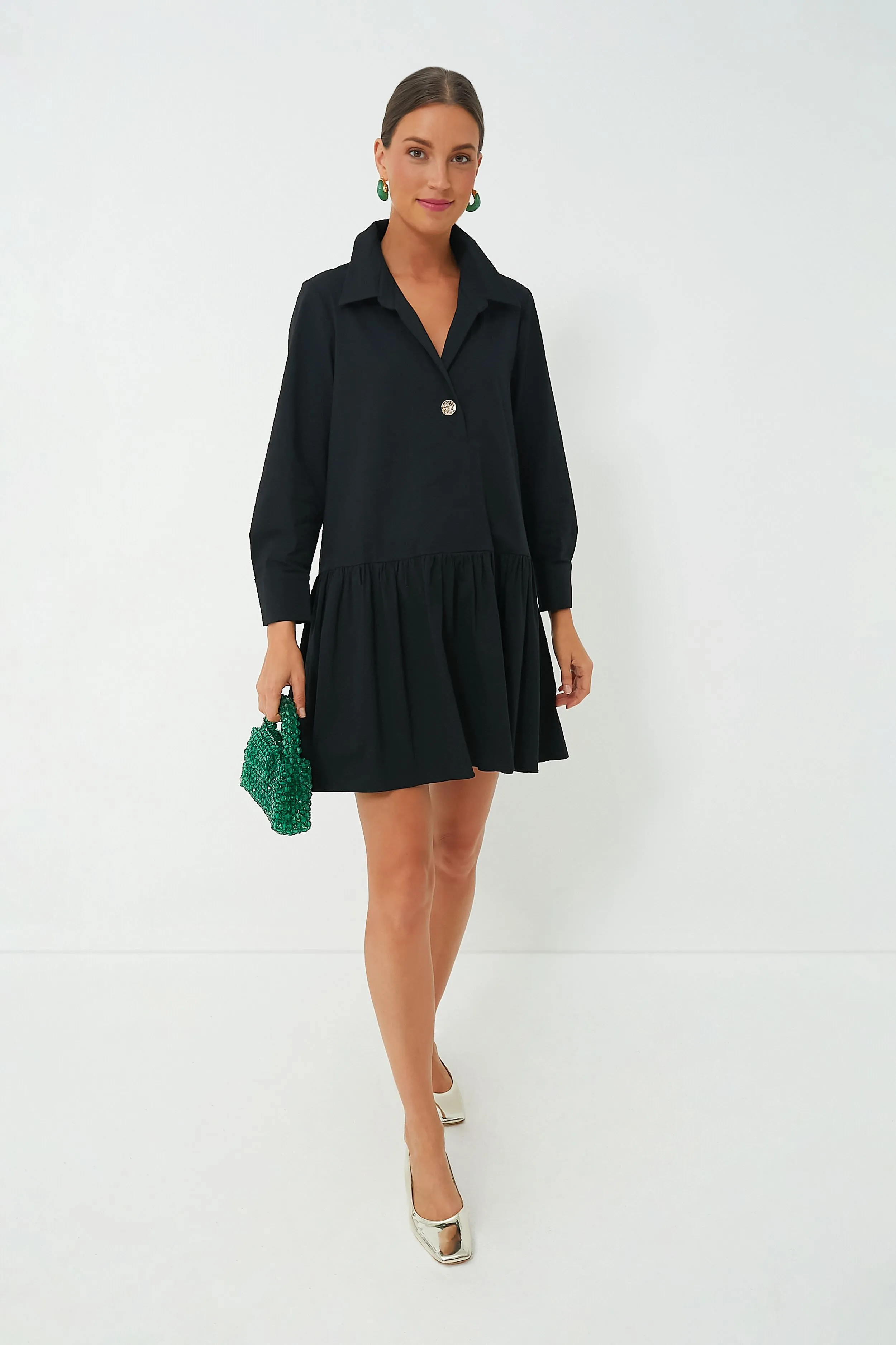 Black Cleia Dress sold by Tuckernuck product image thumbnail 2