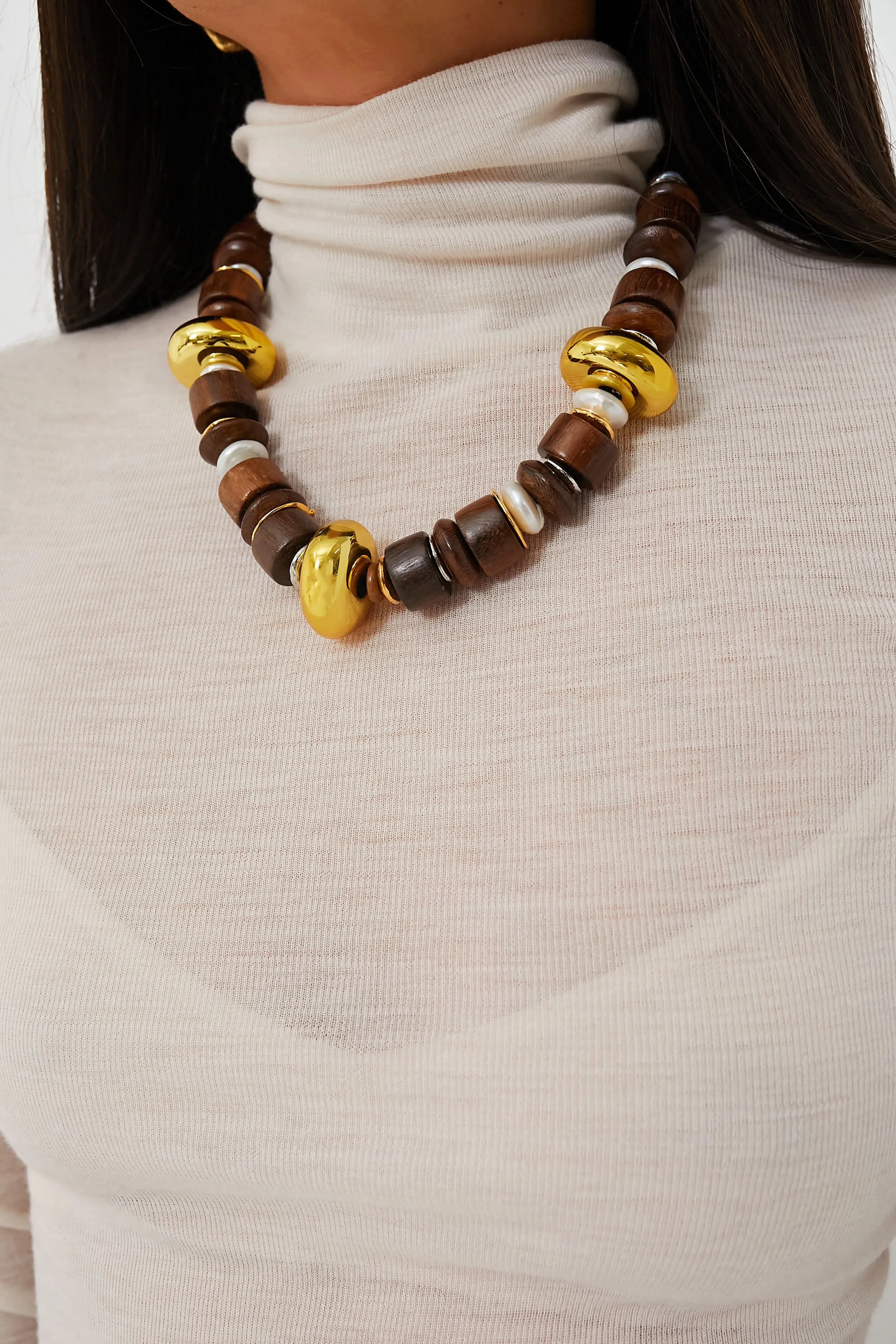 Brown Robles Necklace sold by Tuckernuck product image thumbnail 2