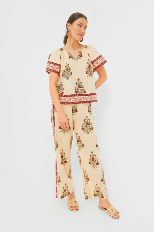 Blush Chandelier Elena Top sold by Tuckernuck