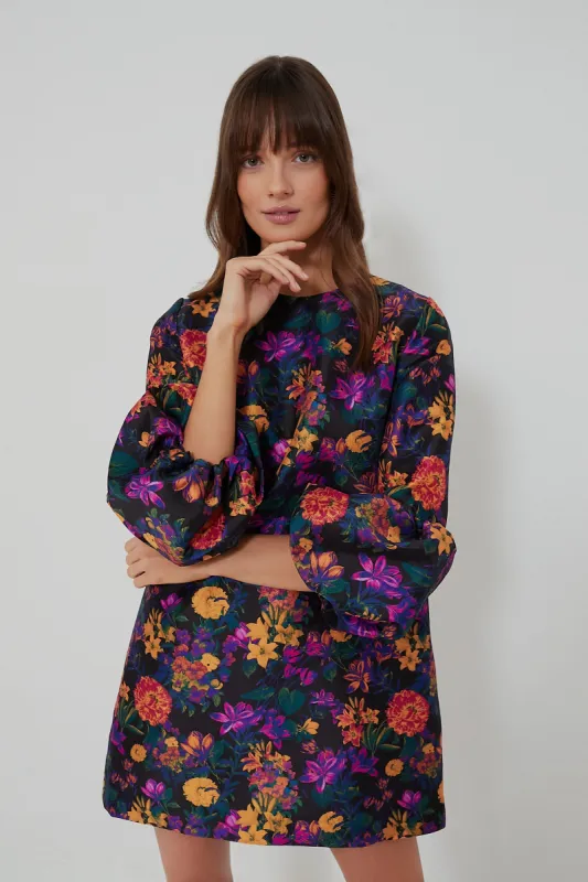 Orange Lillies Florence Dress sold by Tuckernuck