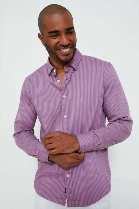 Blue Rose Gingham Movement Shirt sold by Tuckernuck