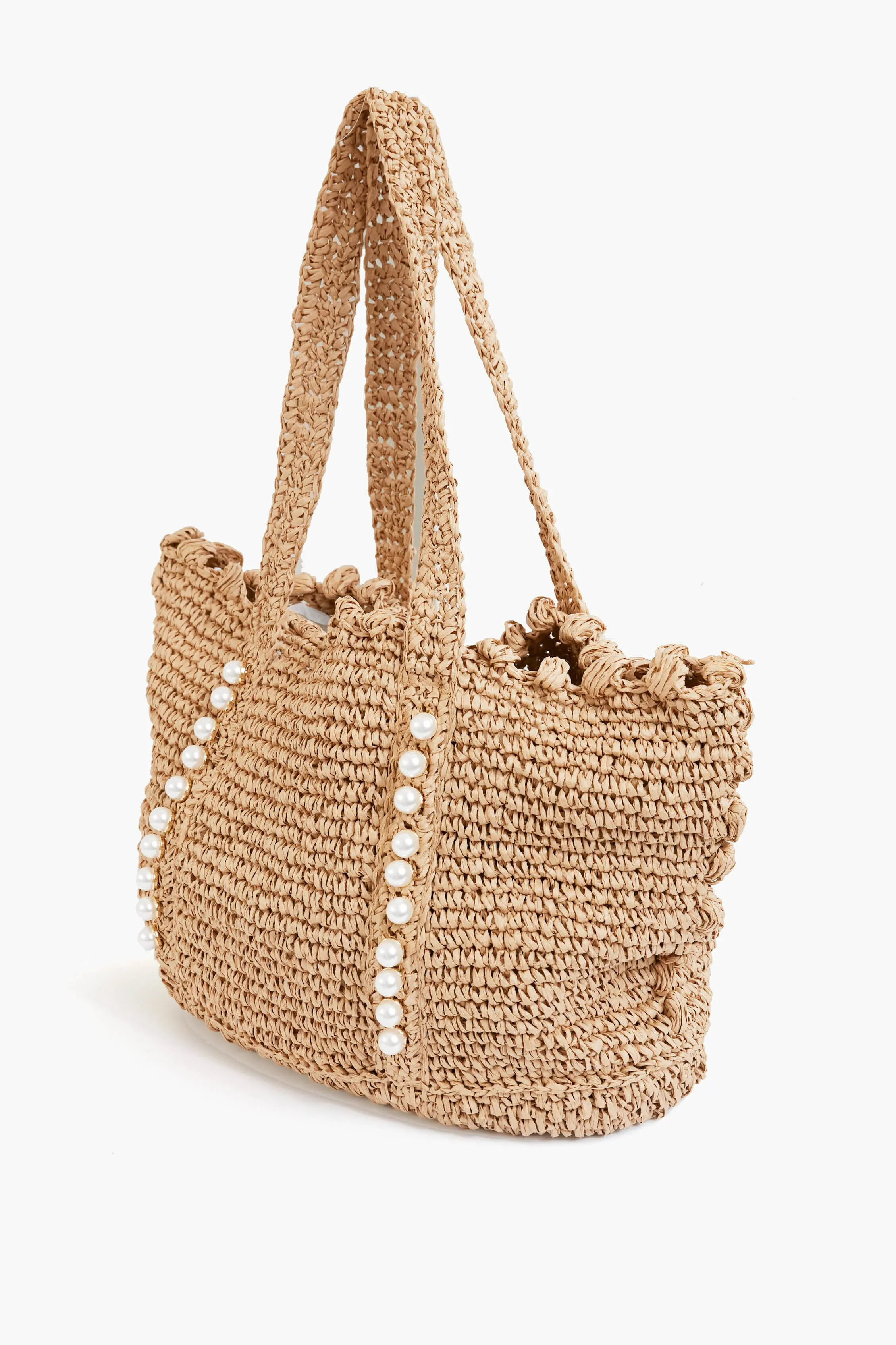 Sand Lisbeth Pearl Tote sold by Tuckernuck product image thumbnail 4