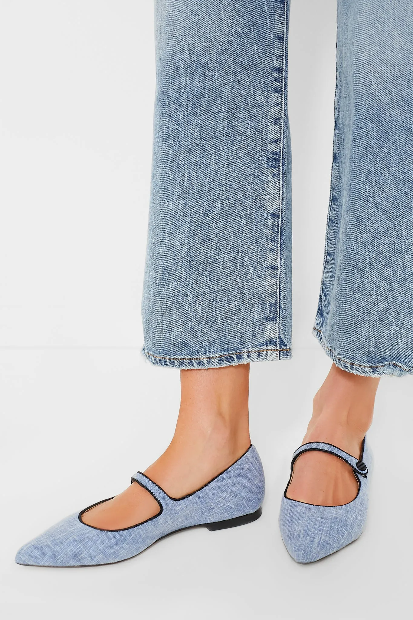 Chambray Jane Flats sold by Tuckernuck product image thumbnail 5