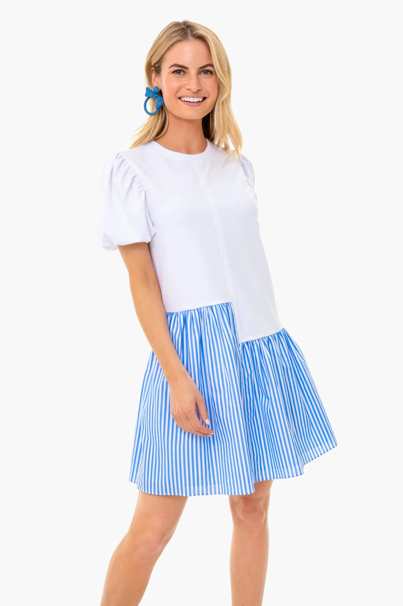 Blue Stripe Roxy Dress sold by Tuckernuck product image thumbnail 2