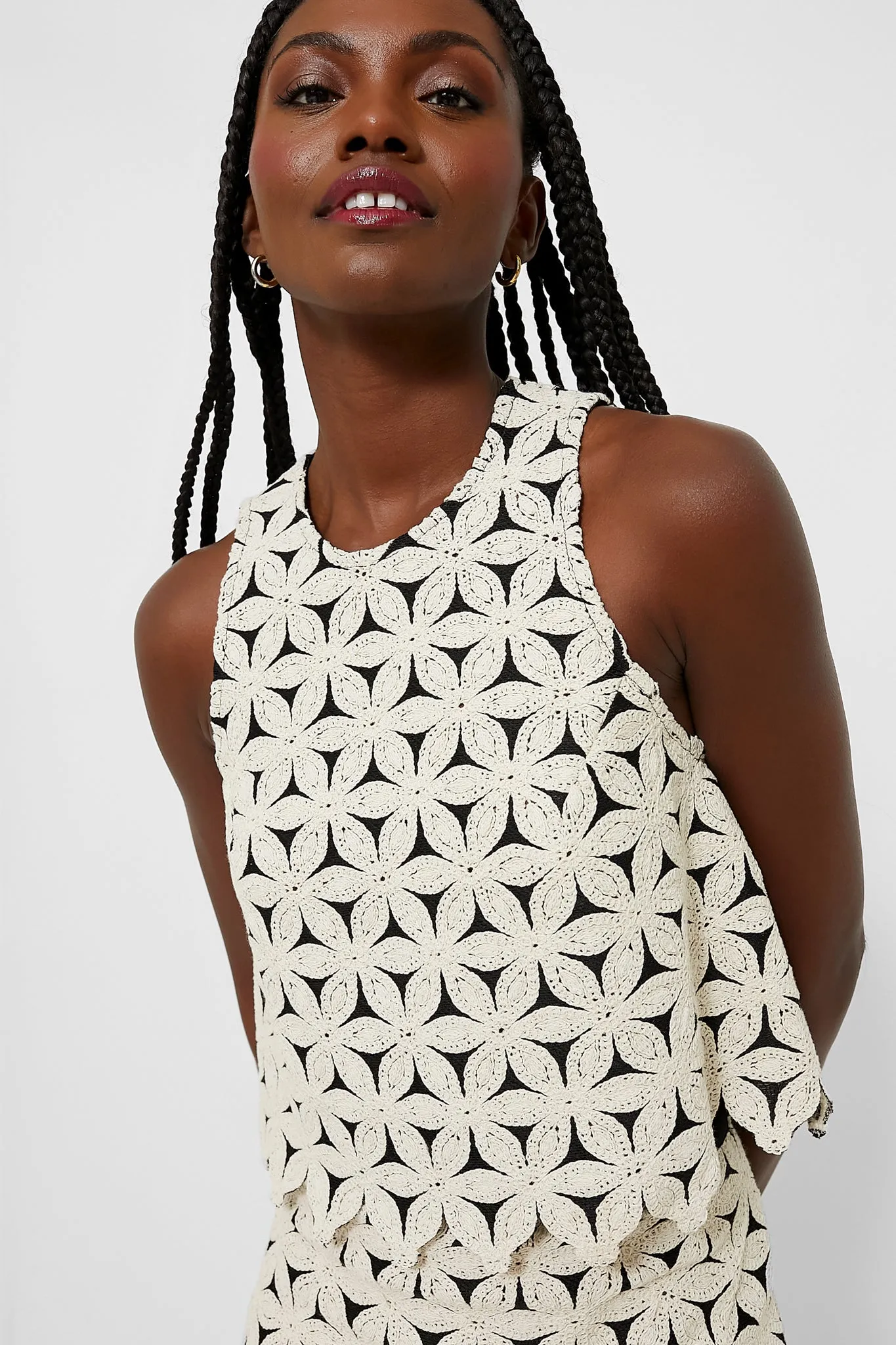 Black Fallon Top sold by Tuckernuck