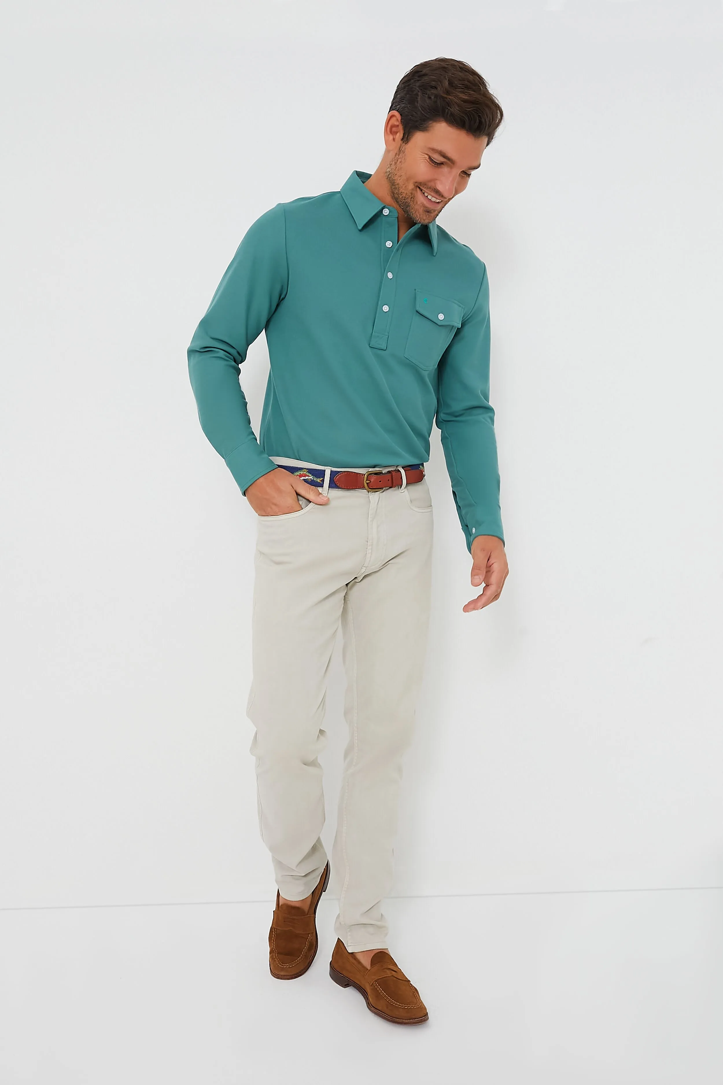 Spruce Springstein Long Sleeve Players Shirt sold by Tuckernuck product image thumbnail 2