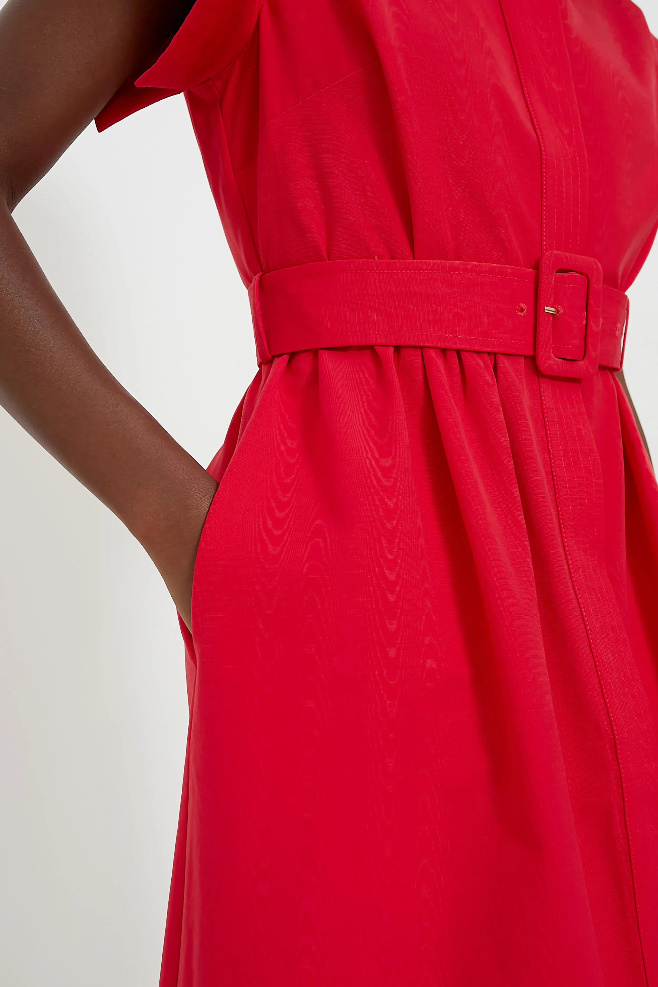 Red Chloe Dress sold by Tuckernuck product image thumbnail 5