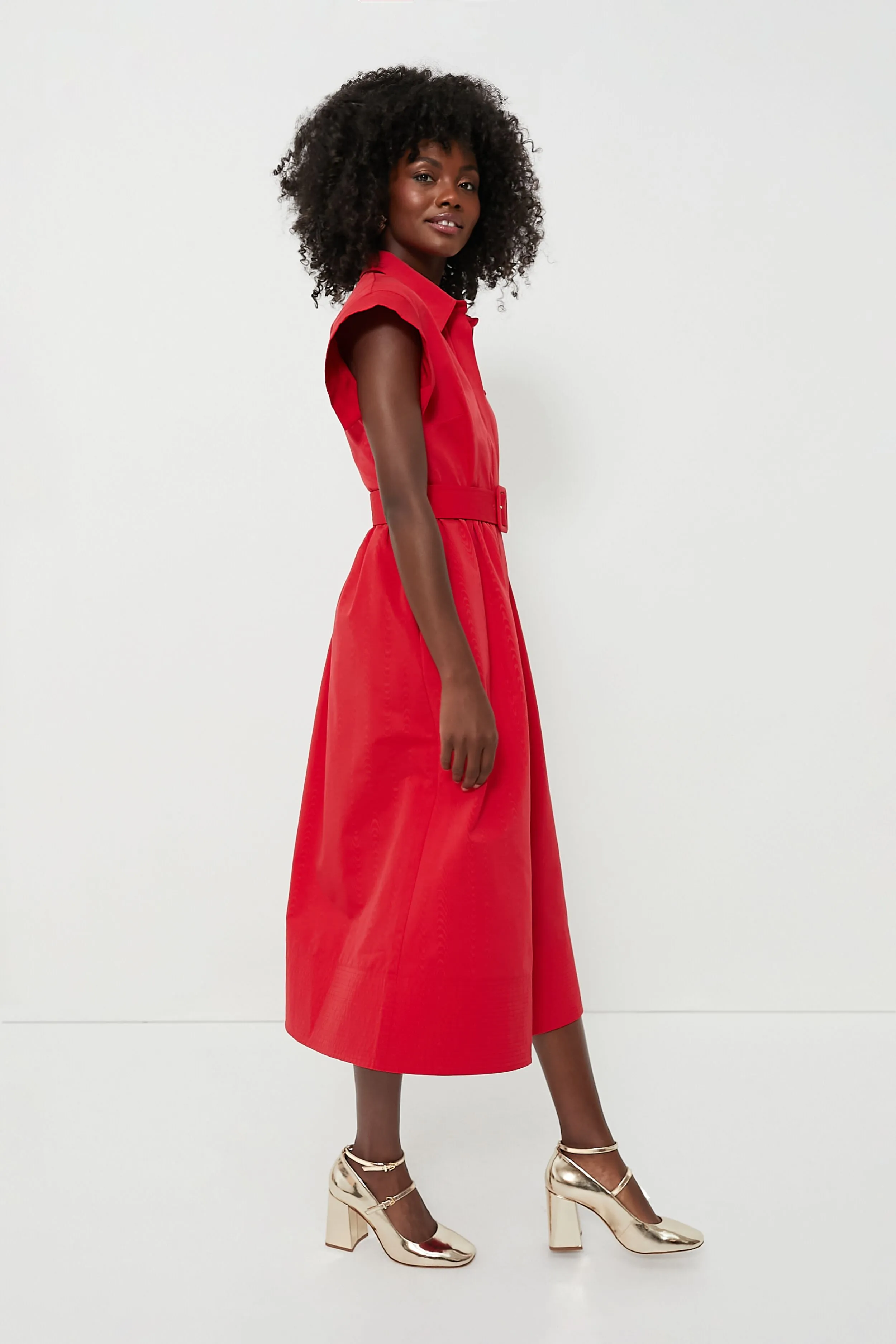Red Chloe Dress sold by Tuckernuck product image thumbnail 3