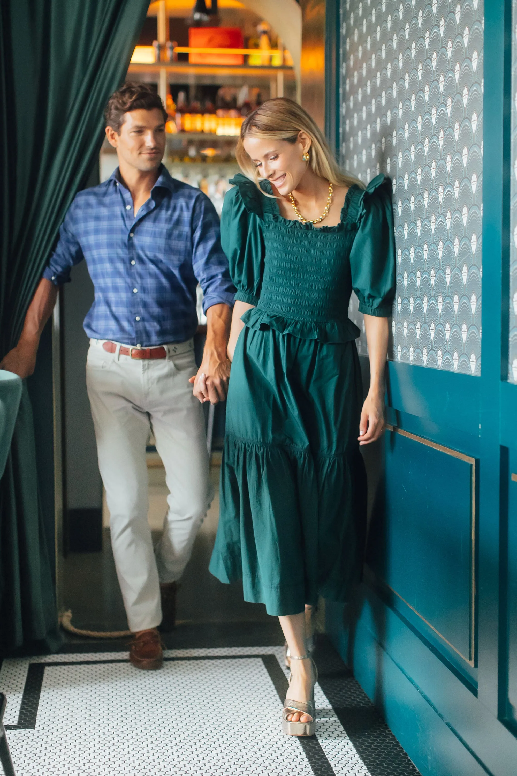 Gold Wessi Heels sold by Tuckernuck product image thumbnail 4