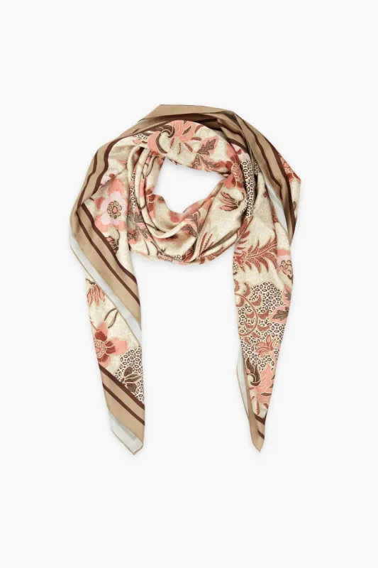 Montecito Chintz Scarf sold by Tuckernuck