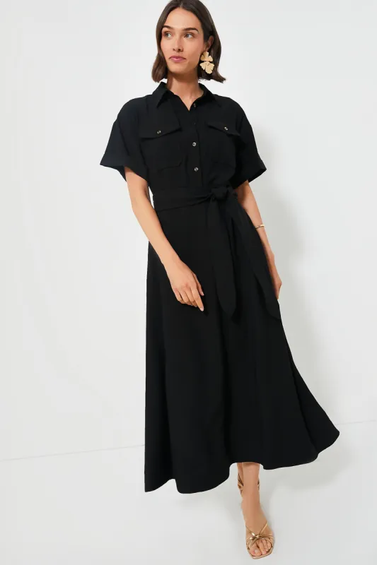 Black Lucienne Maxi Dress sold by Tuckernuck