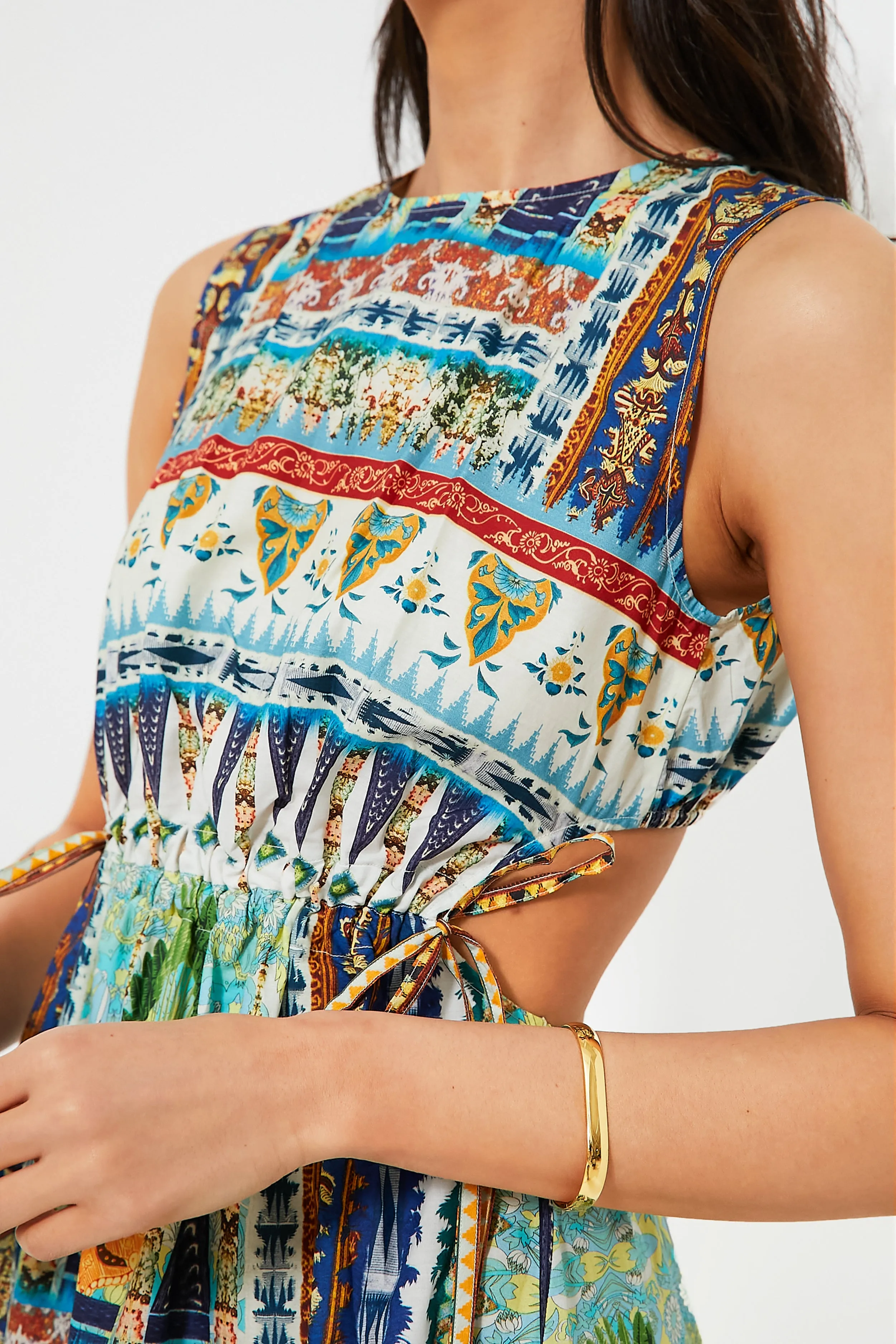 Multi Blue Pulcheria Dress sold by Tuckernuck product image thumbnail 5