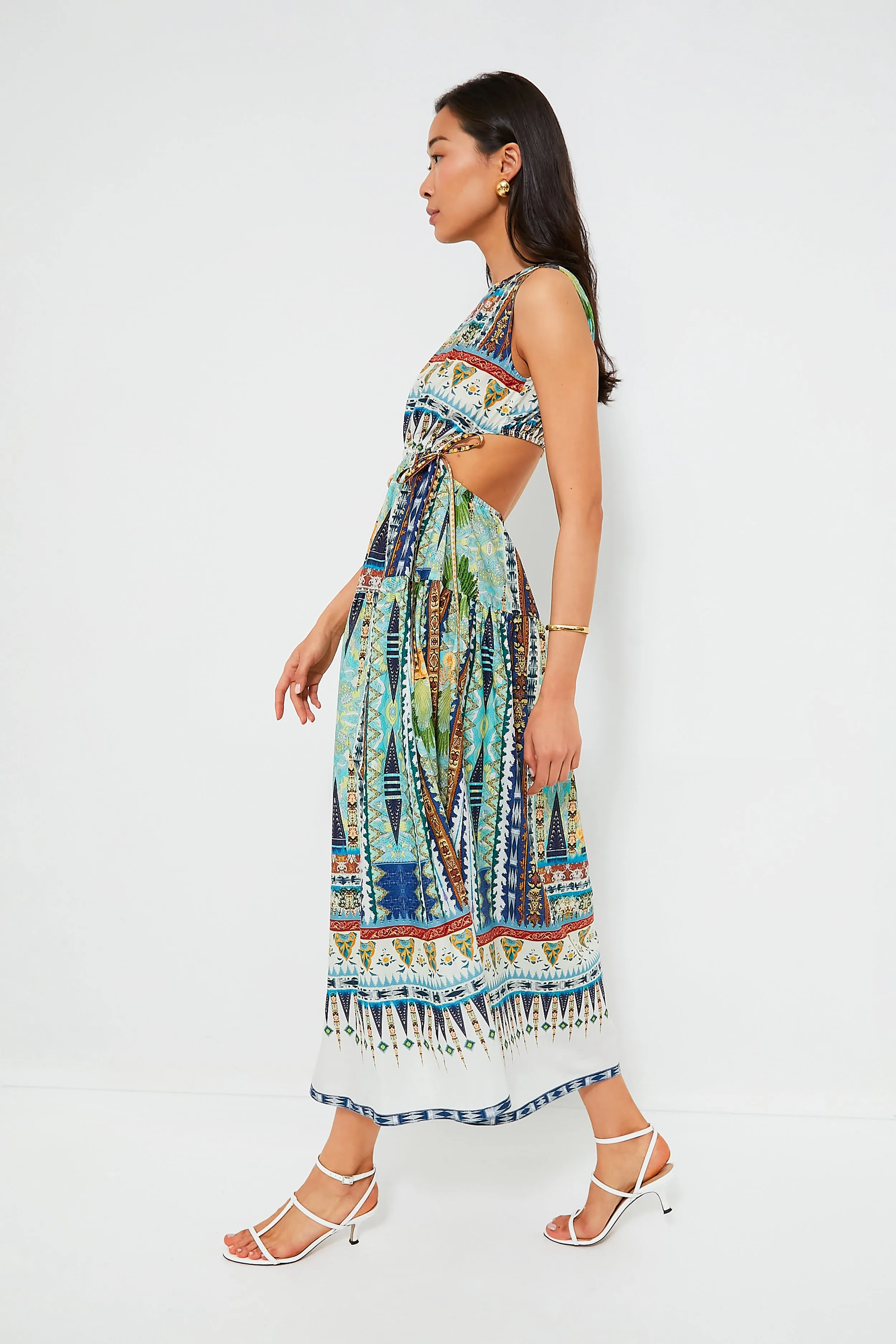 Multi Blue Pulcheria Dress sold by Tuckernuck product image thumbnail 3