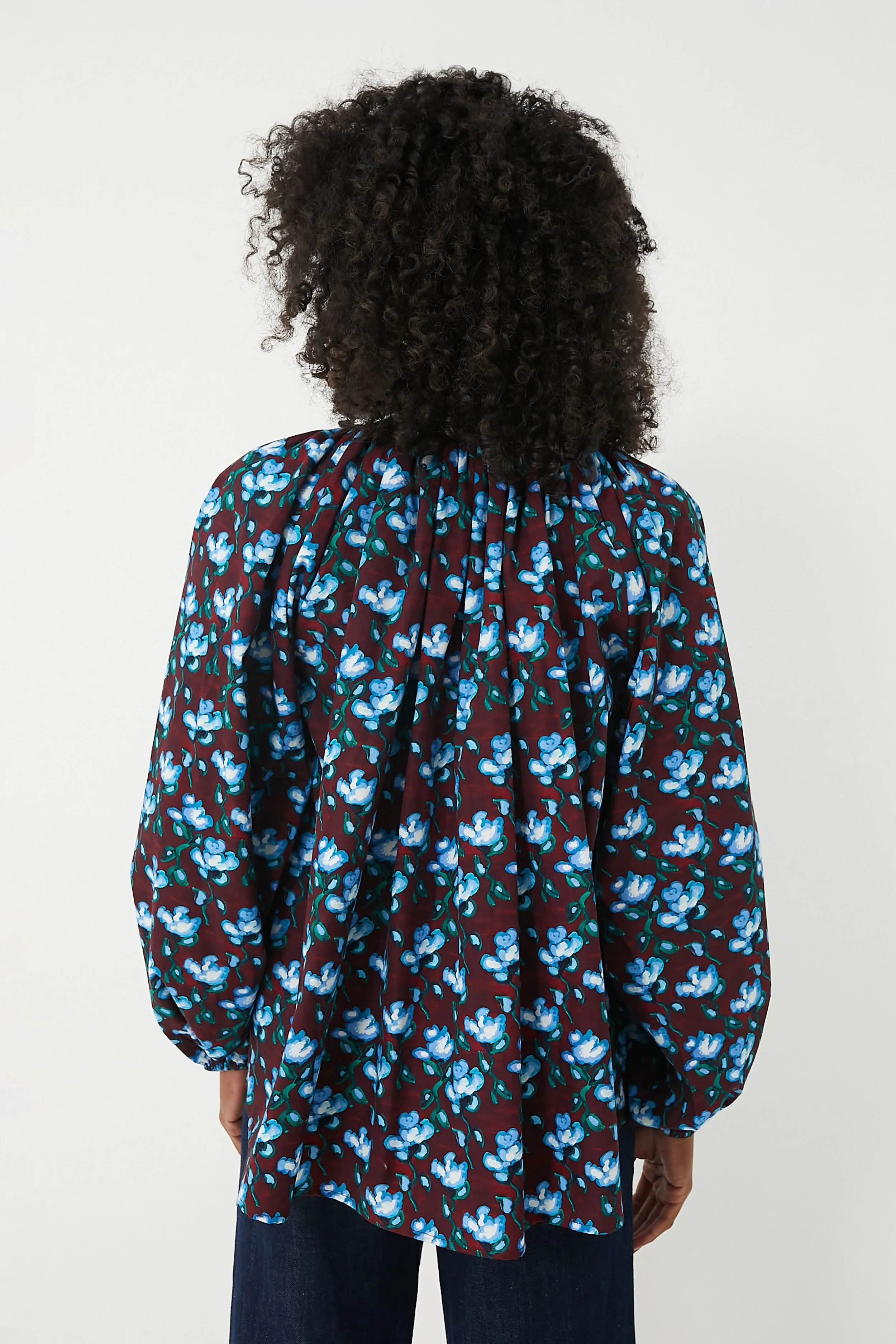 Recuerdos Print Kaia Blouse sold by Tuckernuck product image thumbnail 4