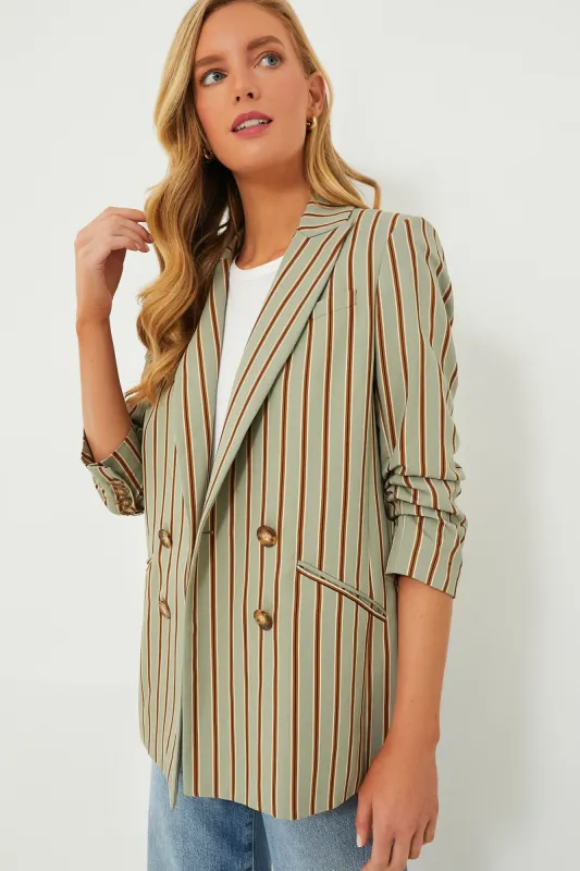 Seafoam Multi Kiernan Dickey Jacket sold by Tuckernuck