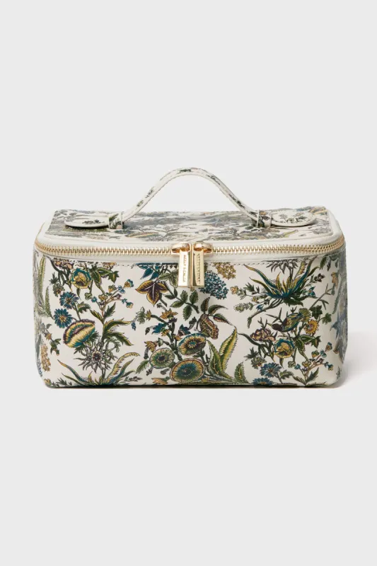 Sharp Floral Small Vanity Case sold by Tuckernuck