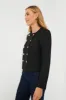 Black Tweed Marais Jacket sold by Tuckernuck