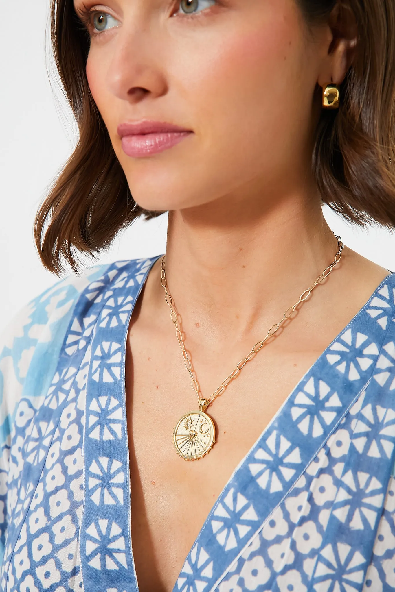 FOREVER Sundial Pendant Coin sold by Tuckernuck product image thumbnail 2