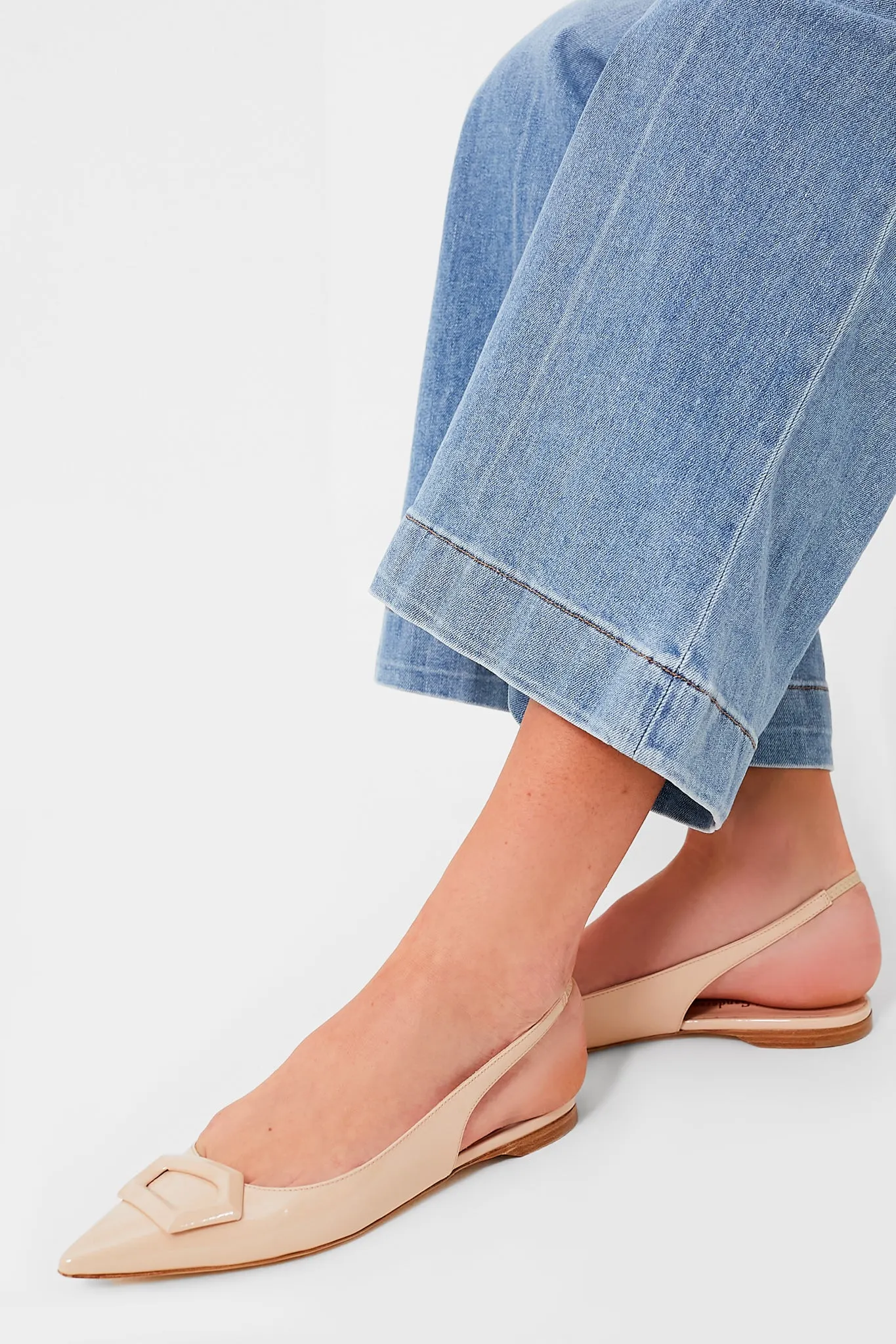 Crema Patent Faro Flats sold by Tuckernuck product image thumbnail 2