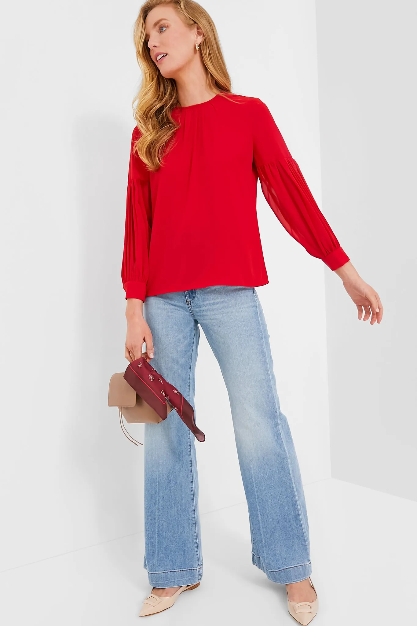 Crema Patent Faro Flats sold by Tuckernuck product image thumbnail 3