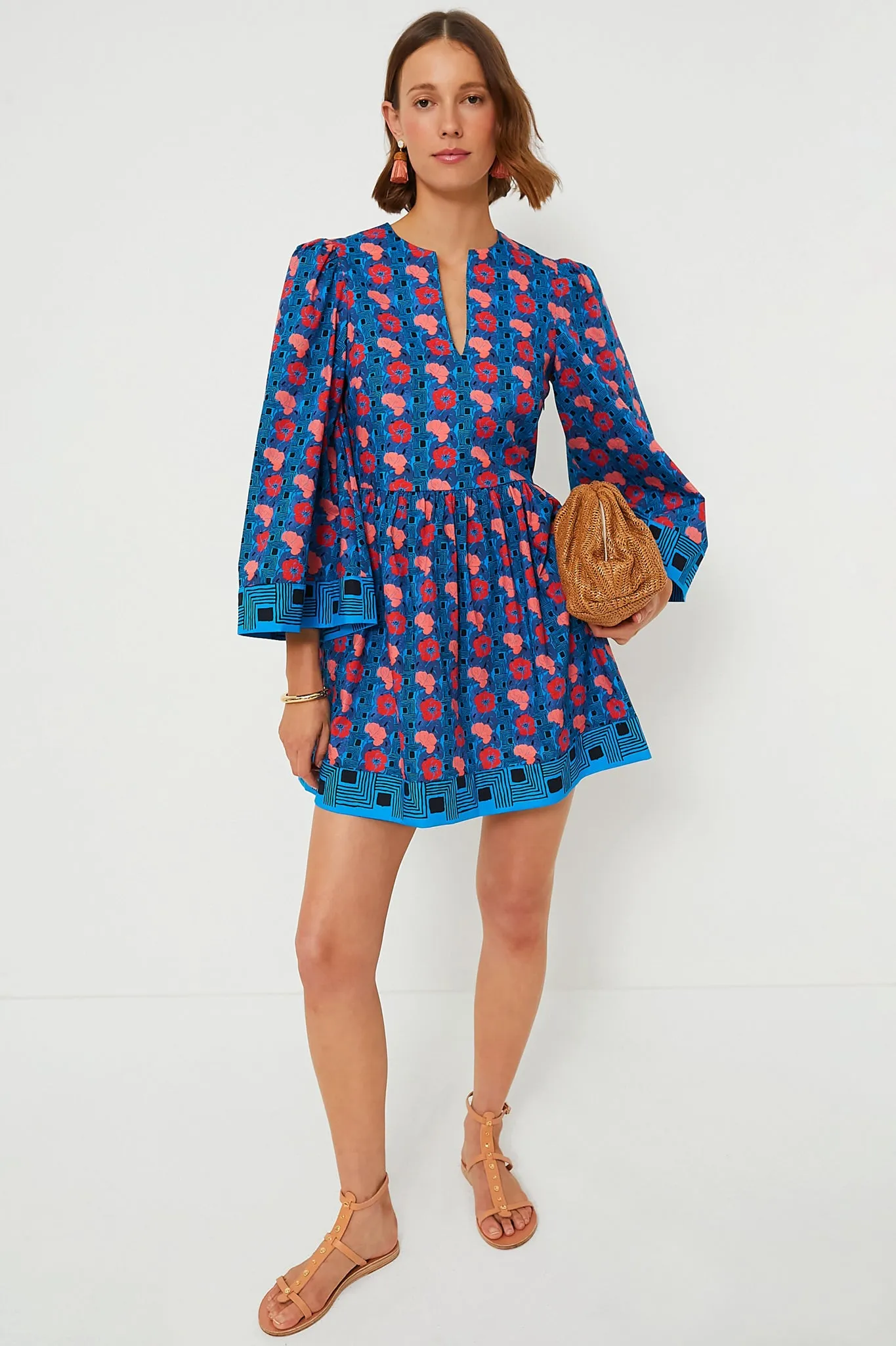 Retro Floral Izzie Dress sold by Tuckernuck product image thumbnail 2