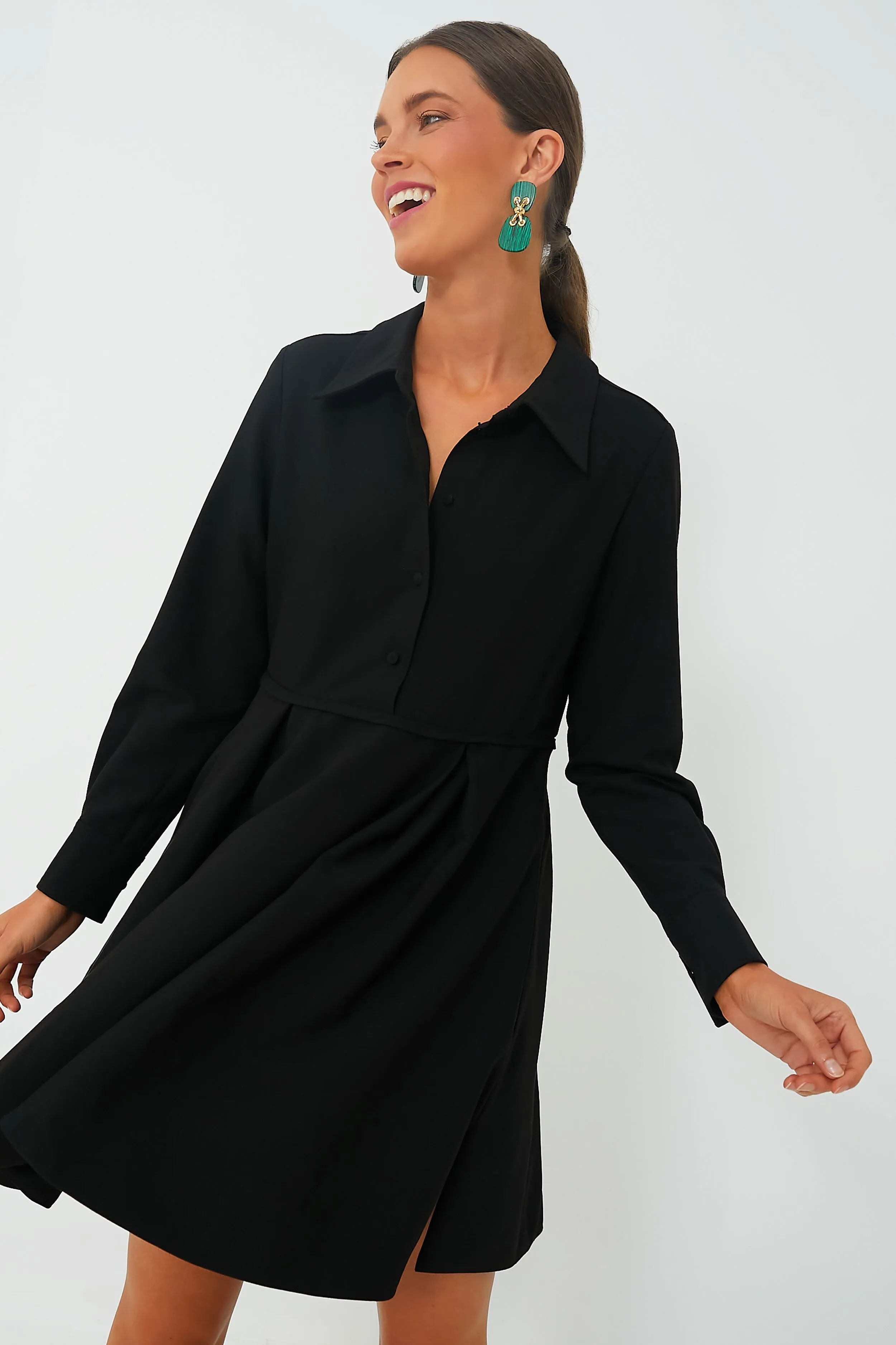 Black Annalise Dress sold by Tuckernuck