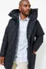 Carbon Melange Wool Reskill Langford Parka sold by Tuckernuck