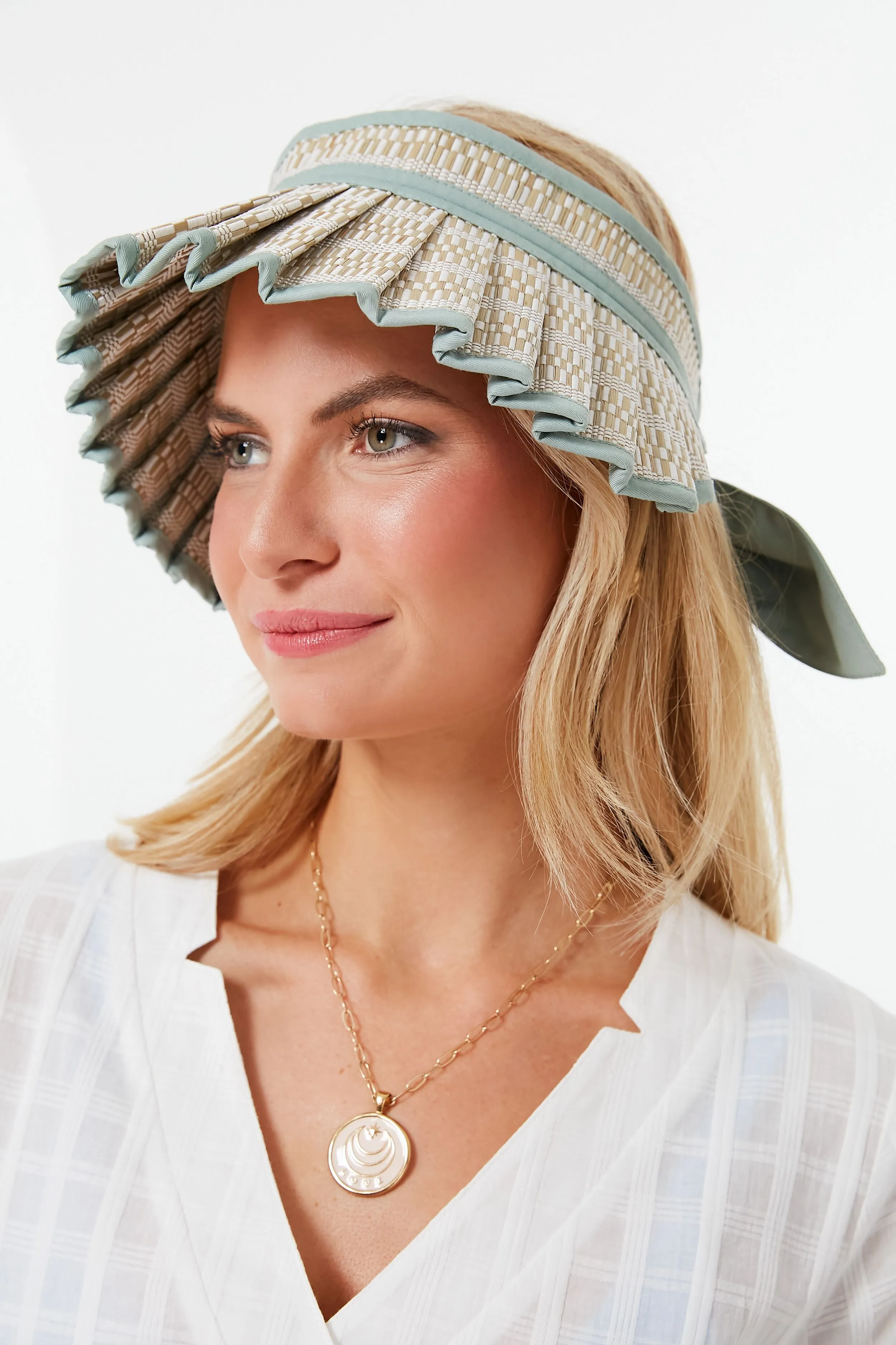 Polynesia Island Cabana Sun Visor sold by Tuckernuck product image thumbnail 2