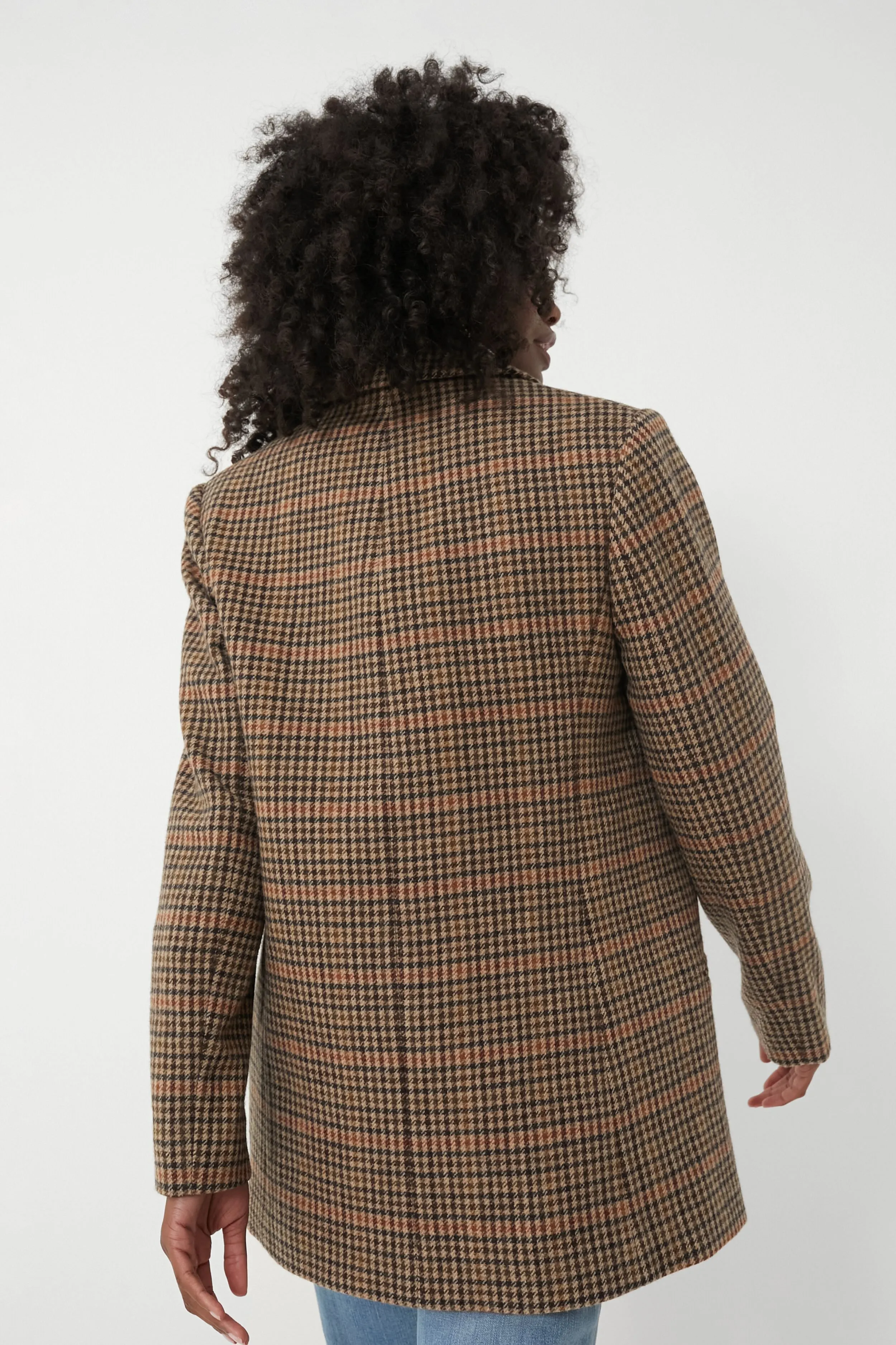 Houndstooth Wool Tweed Kensington Jacket sold by Tuckernuck product image thumbnail 4