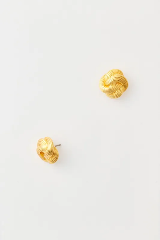 Gold Dianne Studs sold by Tuckernuck