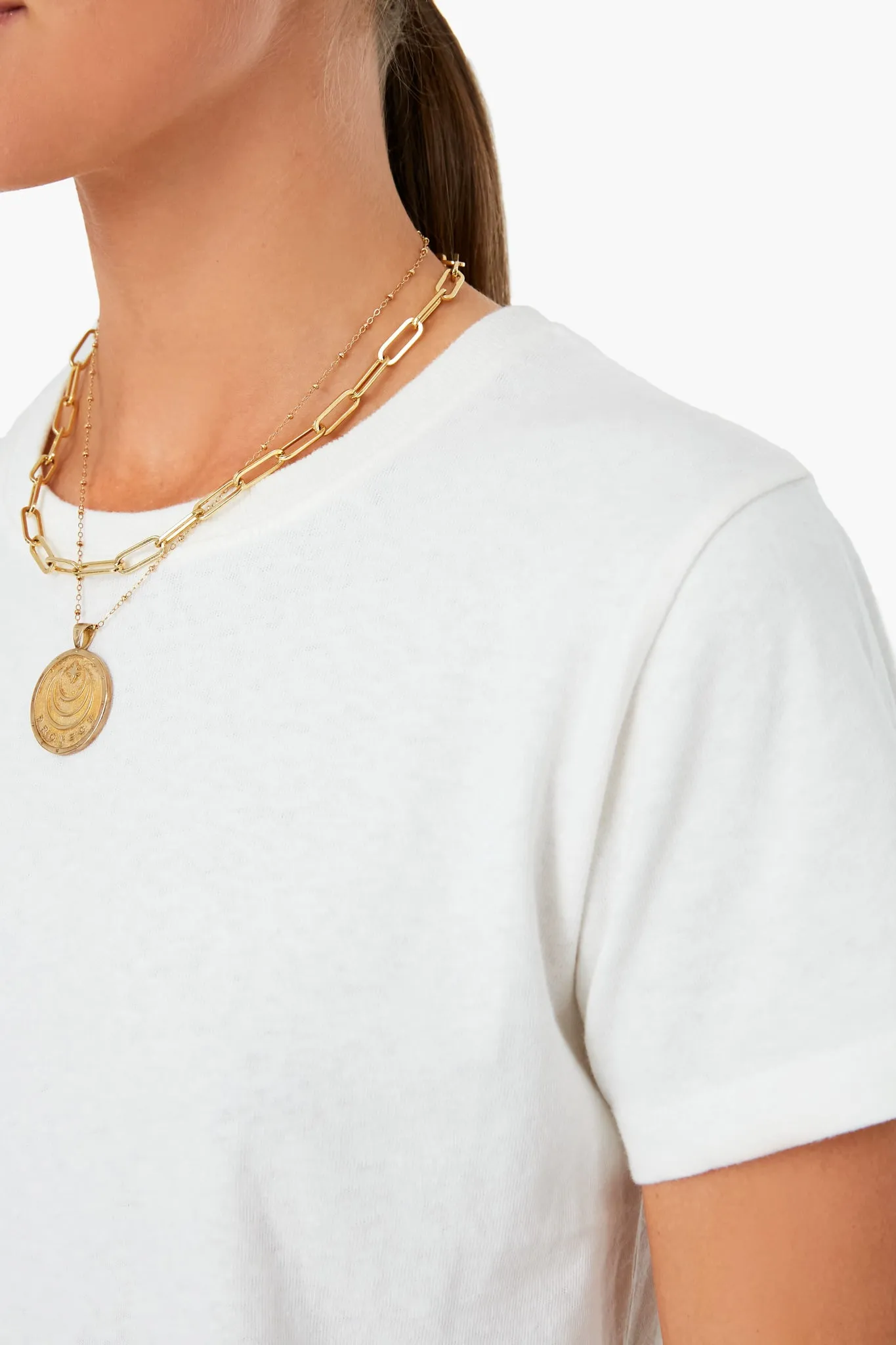 Off White Vintage Crewneck Tee sold by Tuckernuck product image thumbnail 5