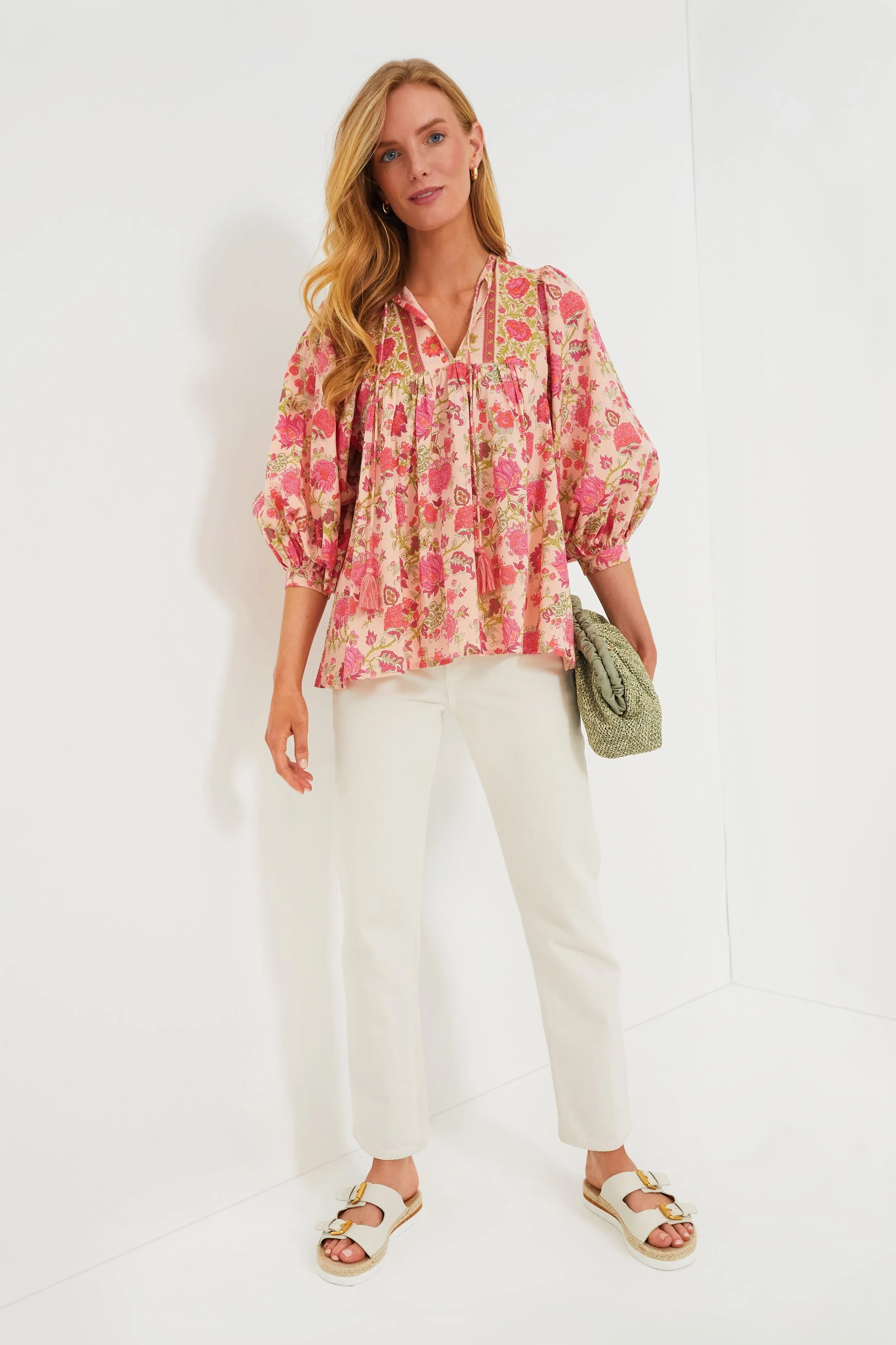 Desert Bloom Charlie Blouse sold by Tuckernuck product image thumbnail 2
