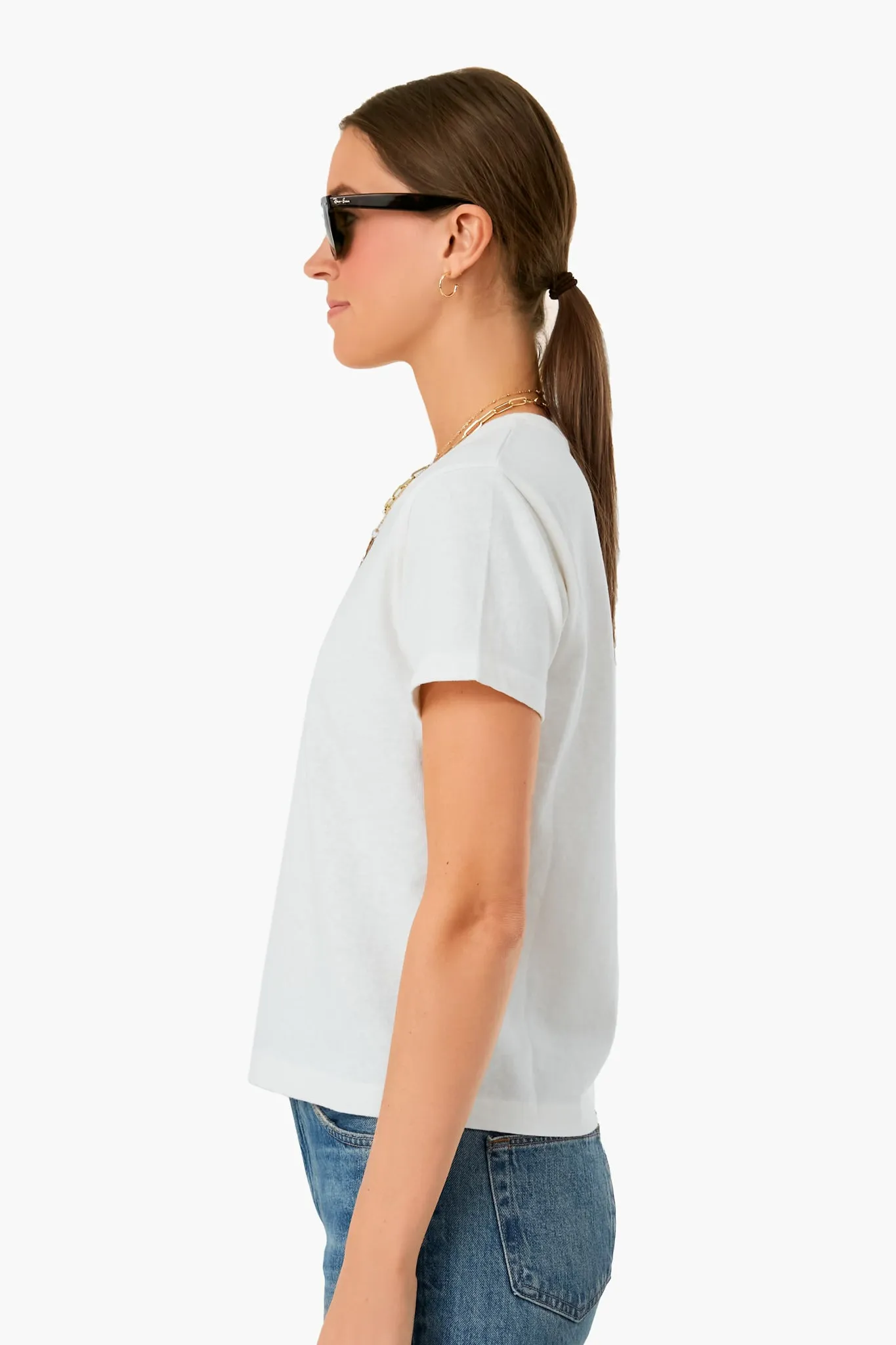 Off White Vintage Crewneck Tee sold by Tuckernuck product image thumbnail 3