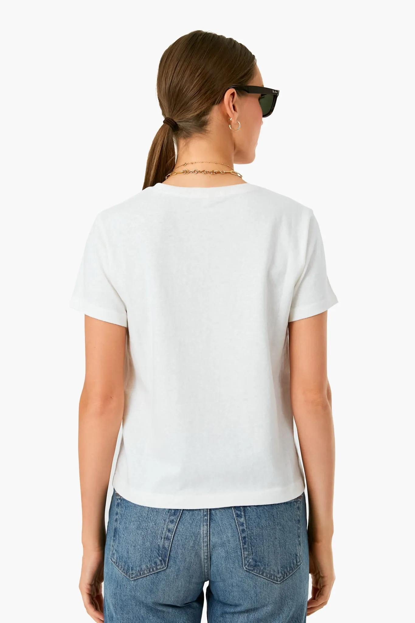 Off White Vintage Crewneck Tee sold by Tuckernuck product image thumbnail 4