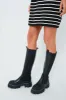 Black Cleated High Chelsea Boot sold by Tuckernuck